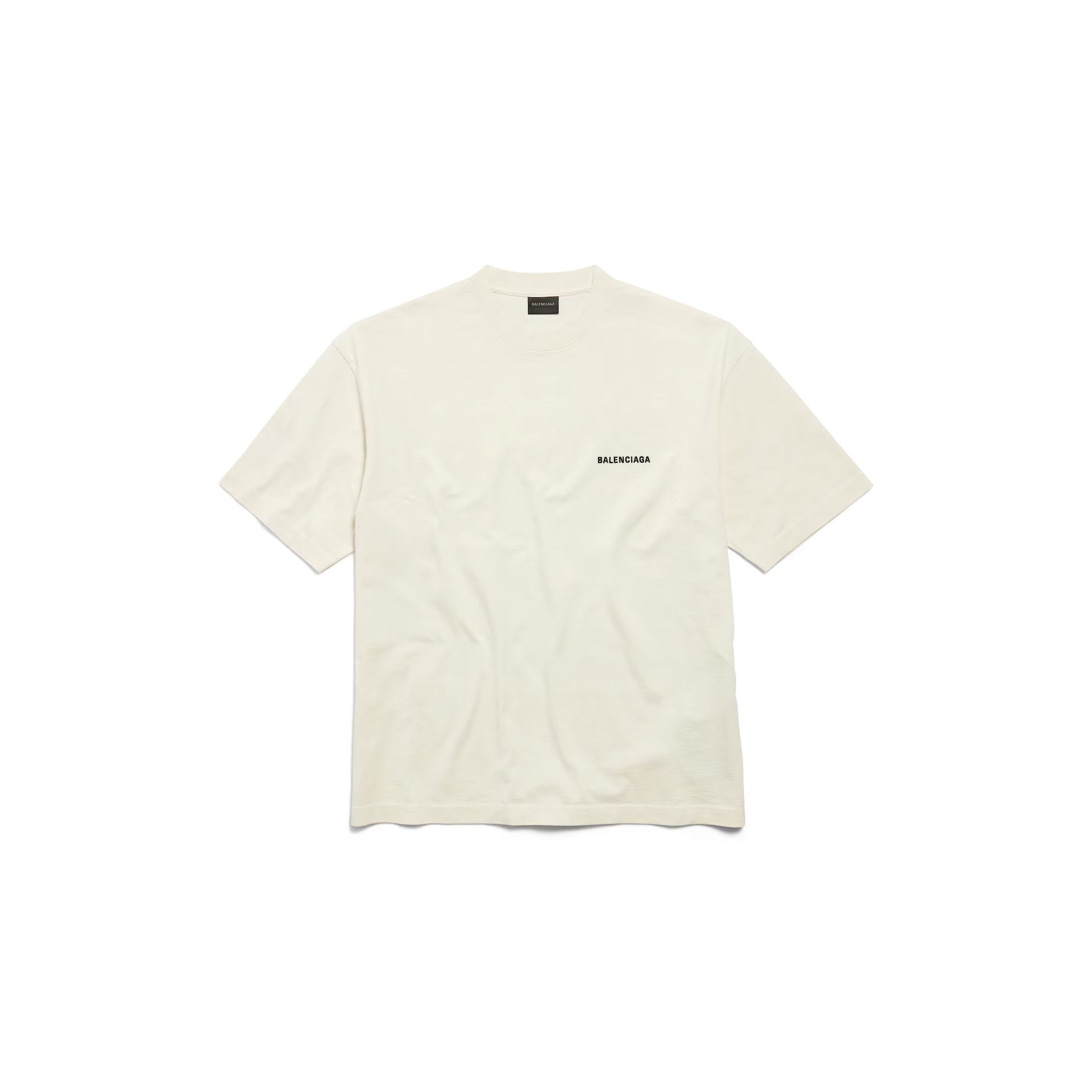 Balenciaga BALENCIAGA Men T-Shirts 787349TRVB7 9081 WHITE