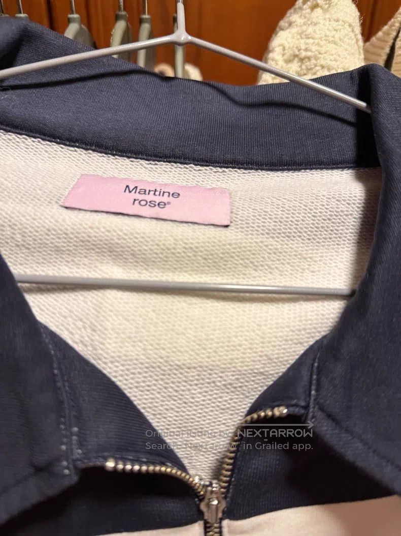 Martine Rose Martine Rose Blue and white striped long sleeves Size US XS / EU 42 / 0 - 2 Thumbnail