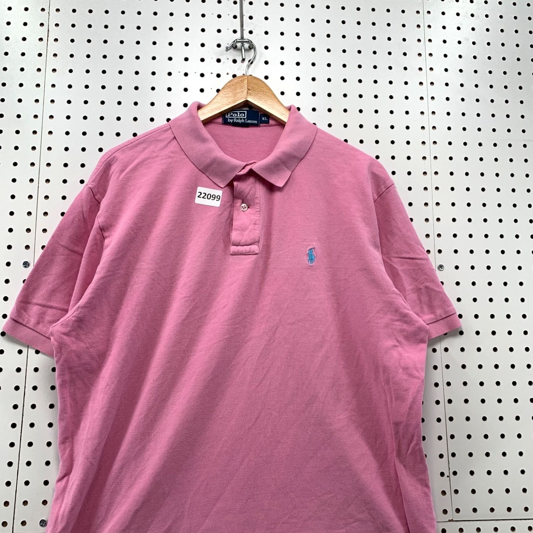 Polo Ralph Lauren Polo Ralph Lauren Polo Shirt Pink Blue Pony Short Sleeve Men Mens XL Size US XL / EU 56 / 4 - 2 Thumbnail