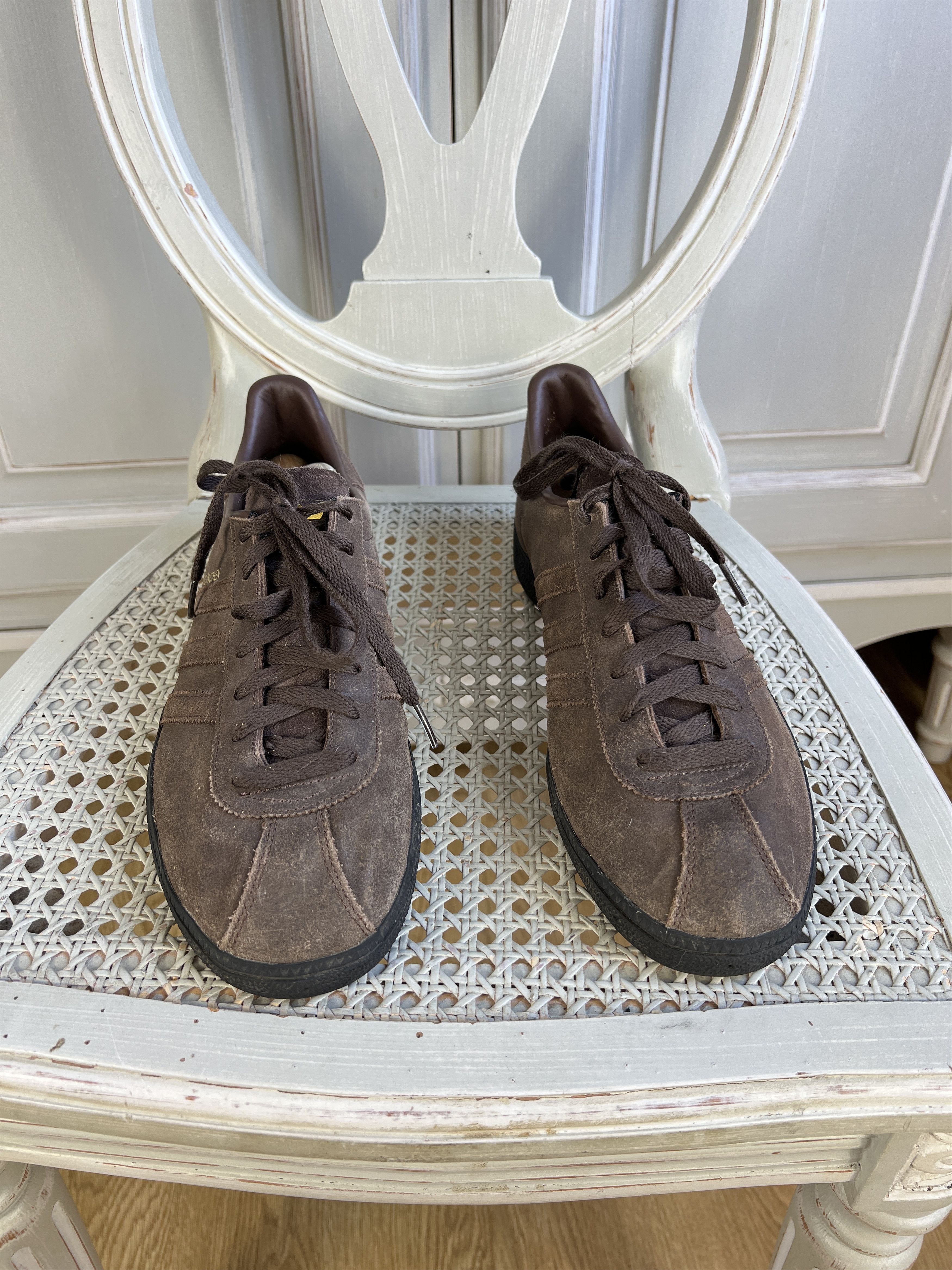 Adidas ADIDAS MUNCHEN LEATHER SHOES Size US 11.5 / EU 44-45 - 2 Thumbnail