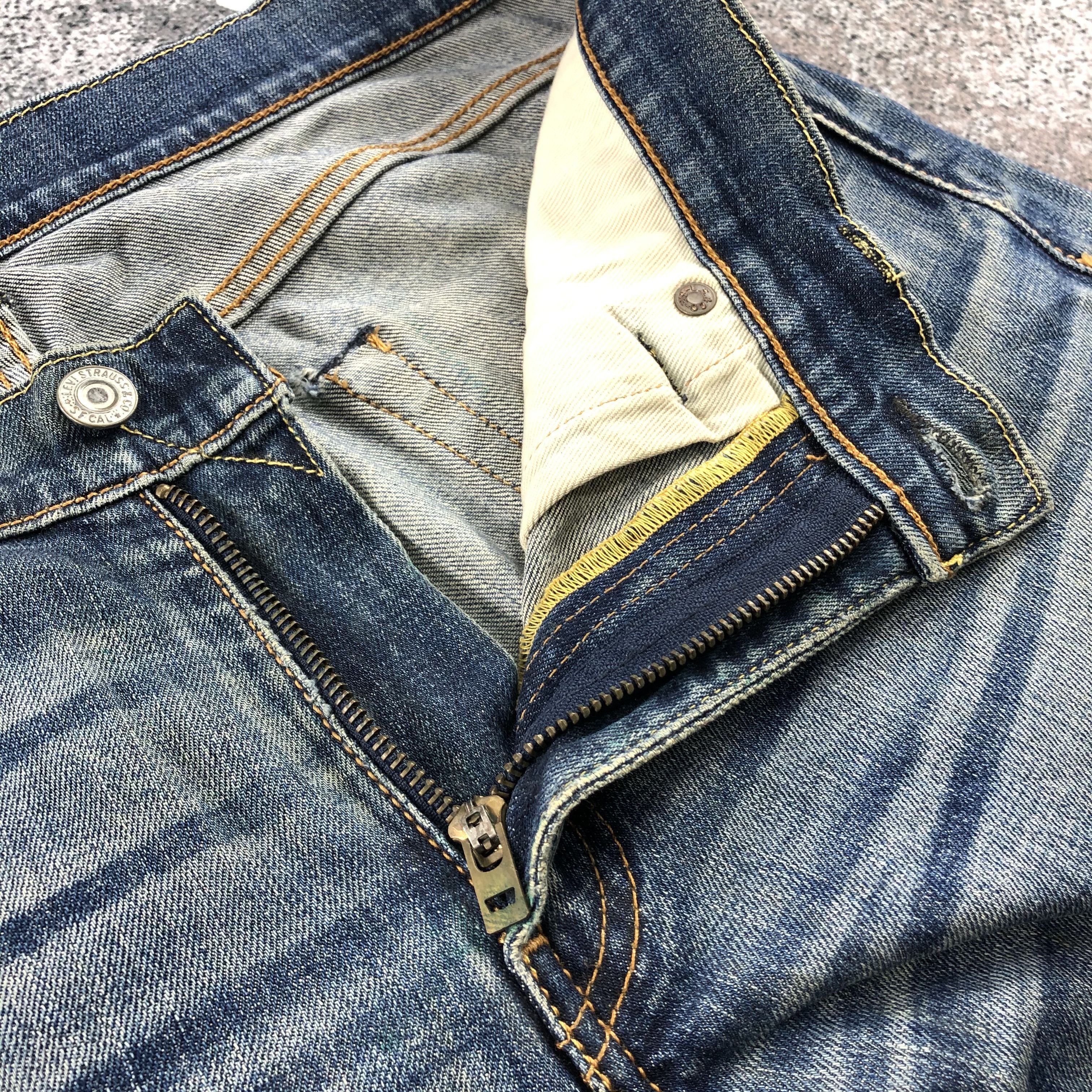 Levi's Vintage Levis 511 Jeans Rusty Wash Denim KJ855 Size US 32 / EU 48 - 14 Thumbnail