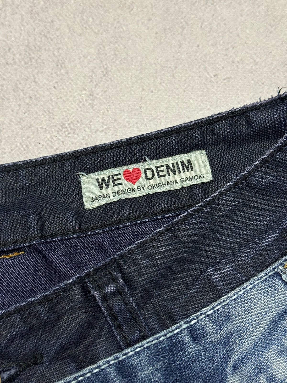 If Six Was Nine × Japanese Brand Vintage Okishama Samoki Jeans Japanese Denim Pants Opium Y2K Size US 32 / EU 48 - 14 Thumbnail
