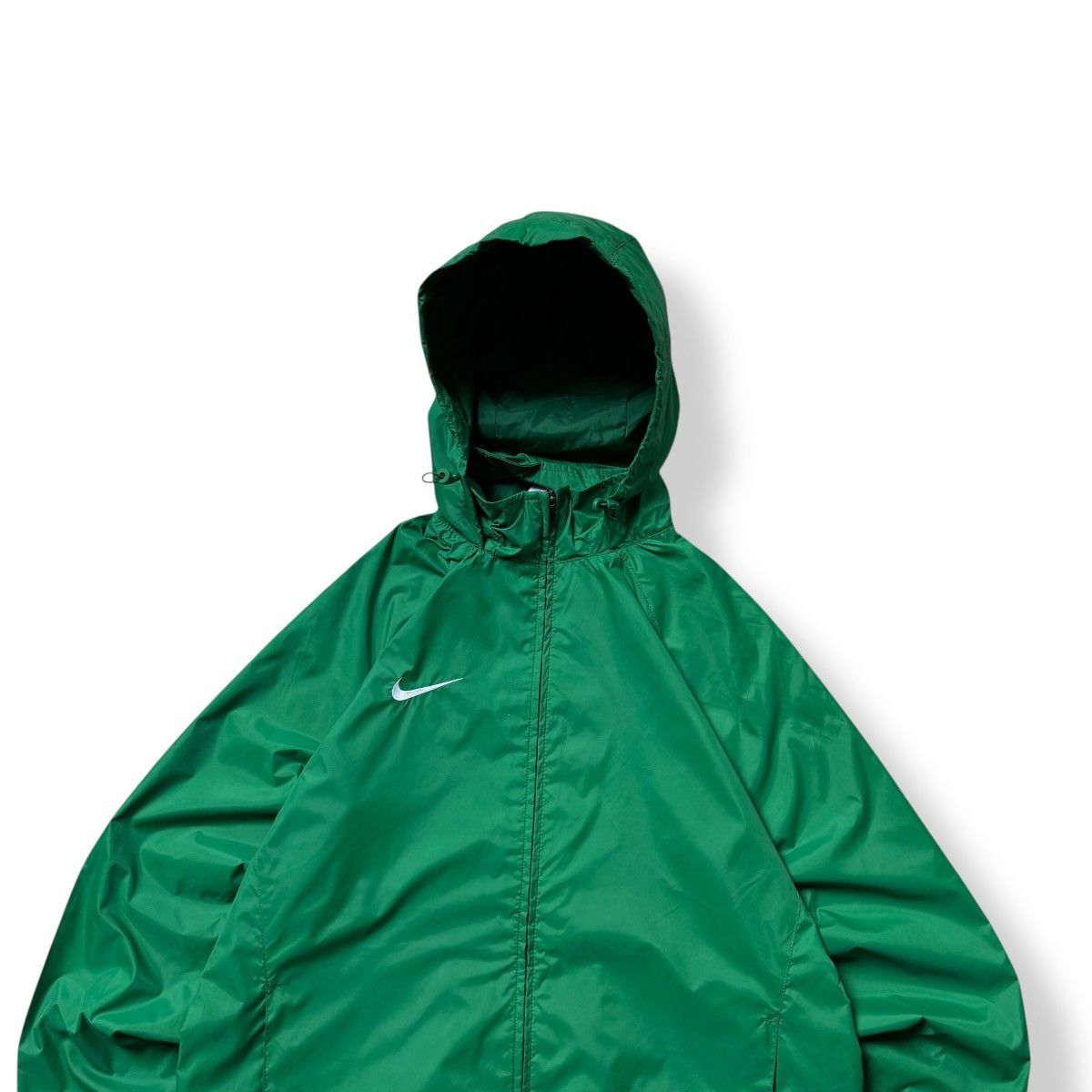 Nike Nike Vintage Track Nylon Sportwear Green Jacket Y2K Hooded Size US M / EU 48-50 / 2 - 5 Thumbnail