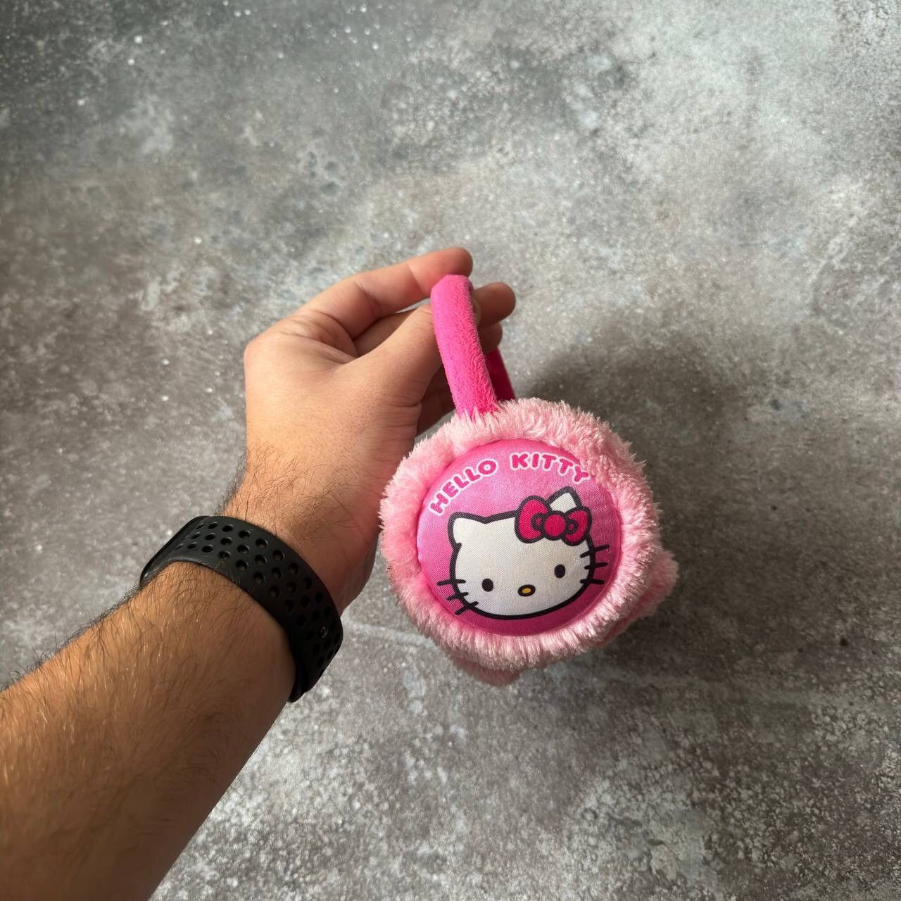 20471120 × Hysteric Glamour × Japanese Brand Y2K Hello Kitty Vintage Pink Headphones Hat Size ONE SIZE - 3 Thumbnail