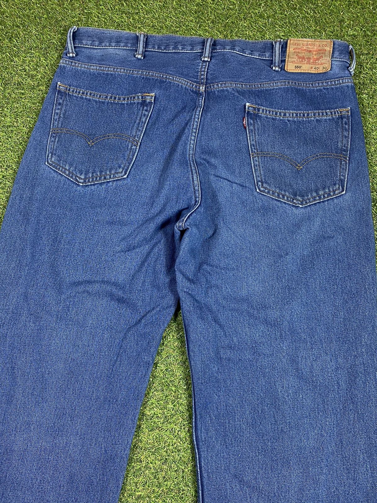 Levi's Vintage 90s Levis 550 jeans streetwear big size size 40x30 Size US 40 / EU 56 - 6 Thumbnail