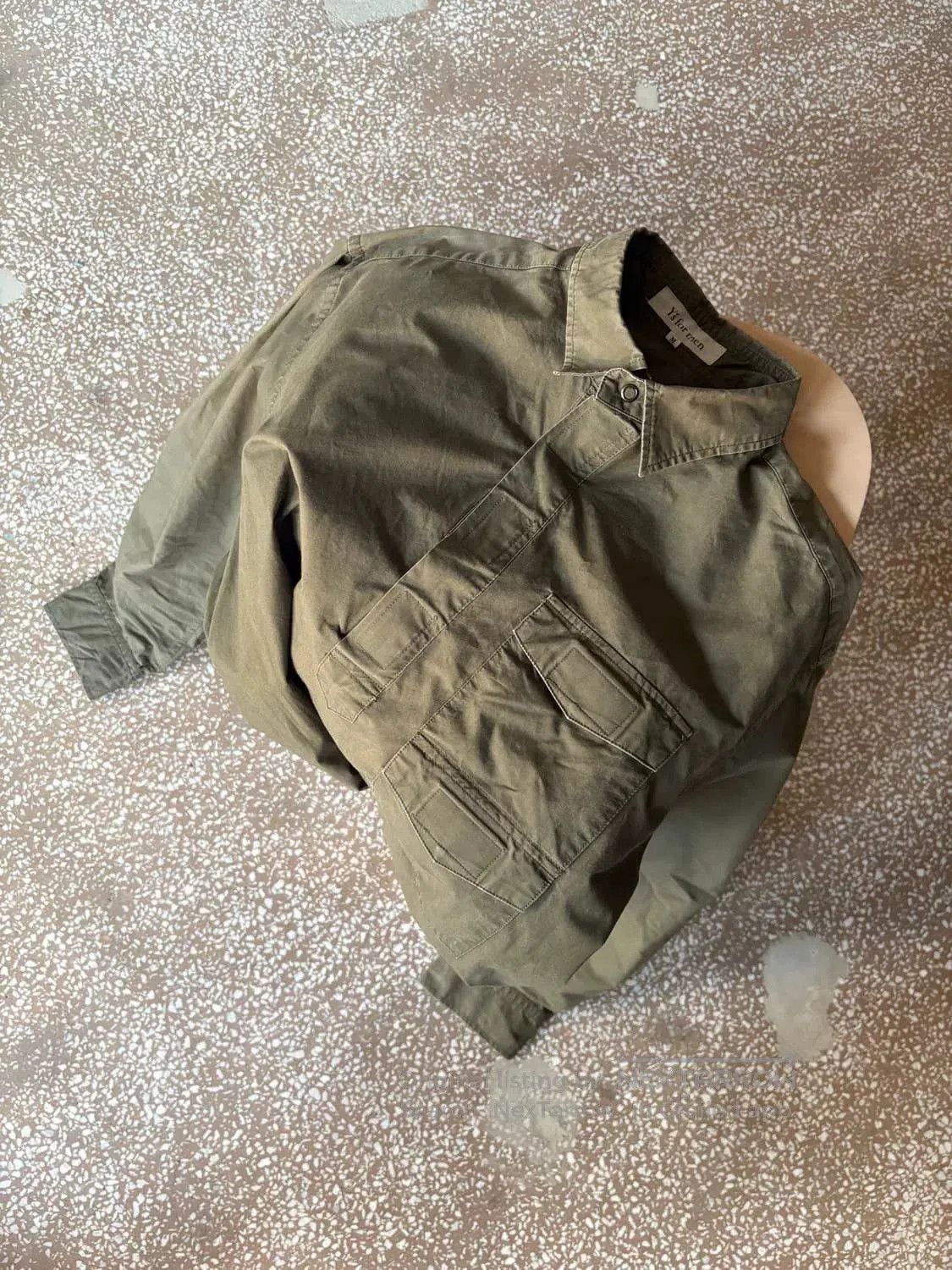 Yohji Yamamoto Yohji Yamamoto Vintage Cargo Shirt. Size US M / EU 48-50 / 2 - 5 Thumbnail