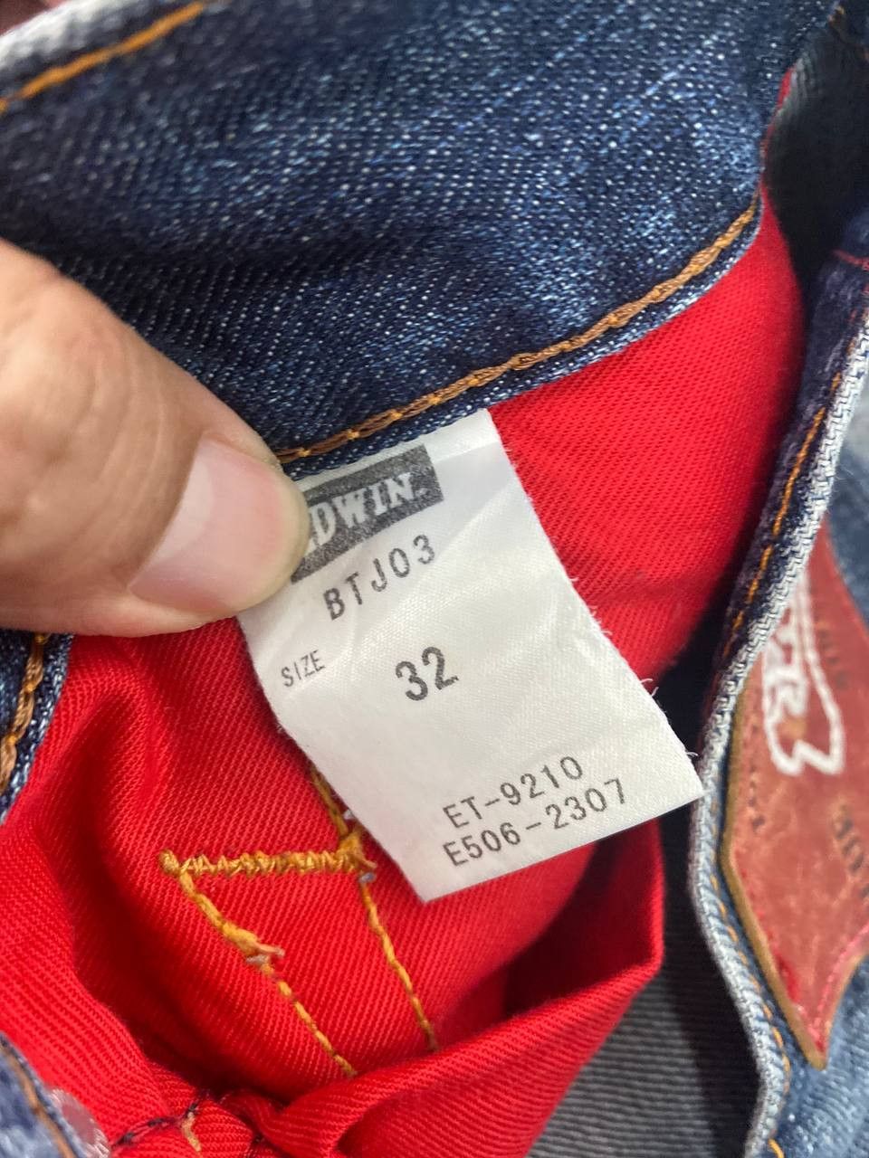 Edwin vintage edwin blue trip nice faded denim Size US 36 / EU 52 - 12 Thumbnail