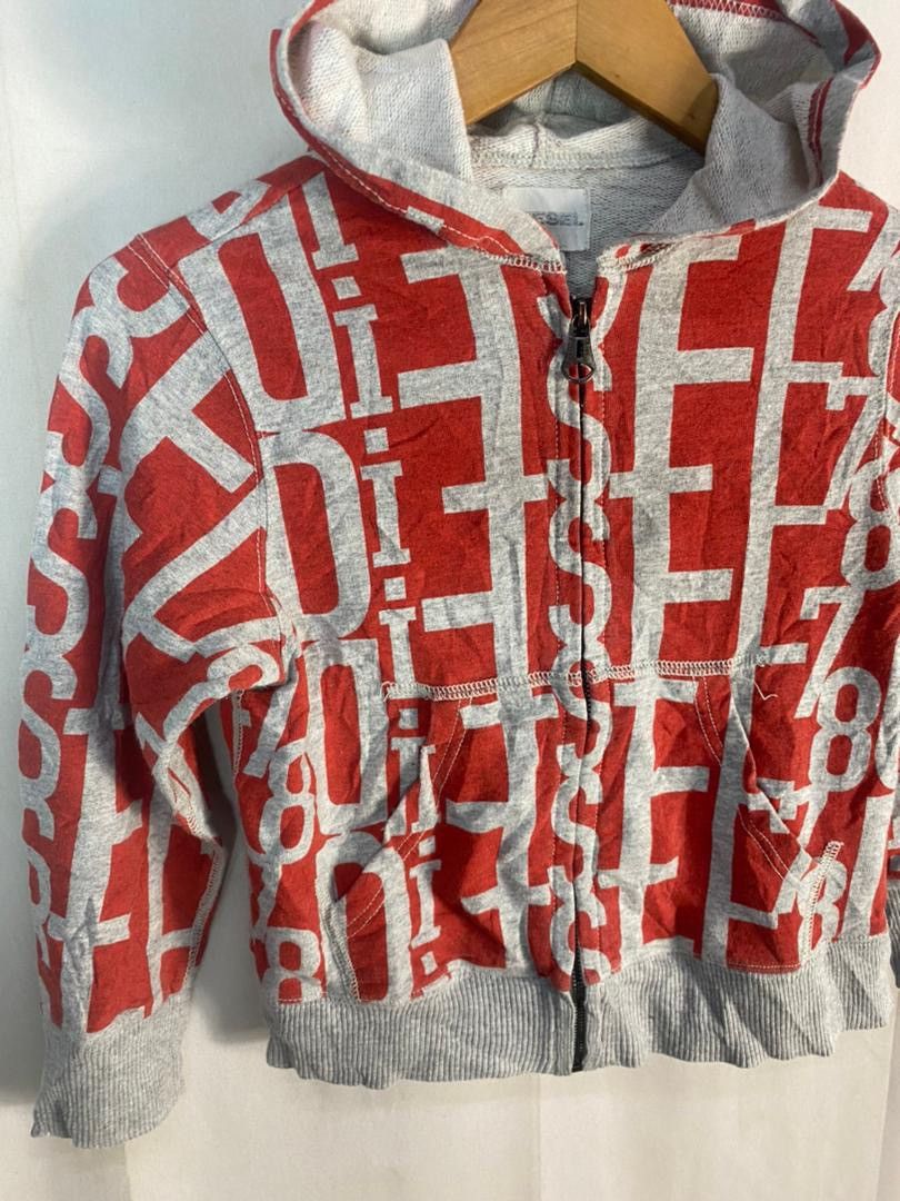 Diesel Diesel fullprint zipper hoodie Size XXS / US 00 / IT 34 - 4 Thumbnail