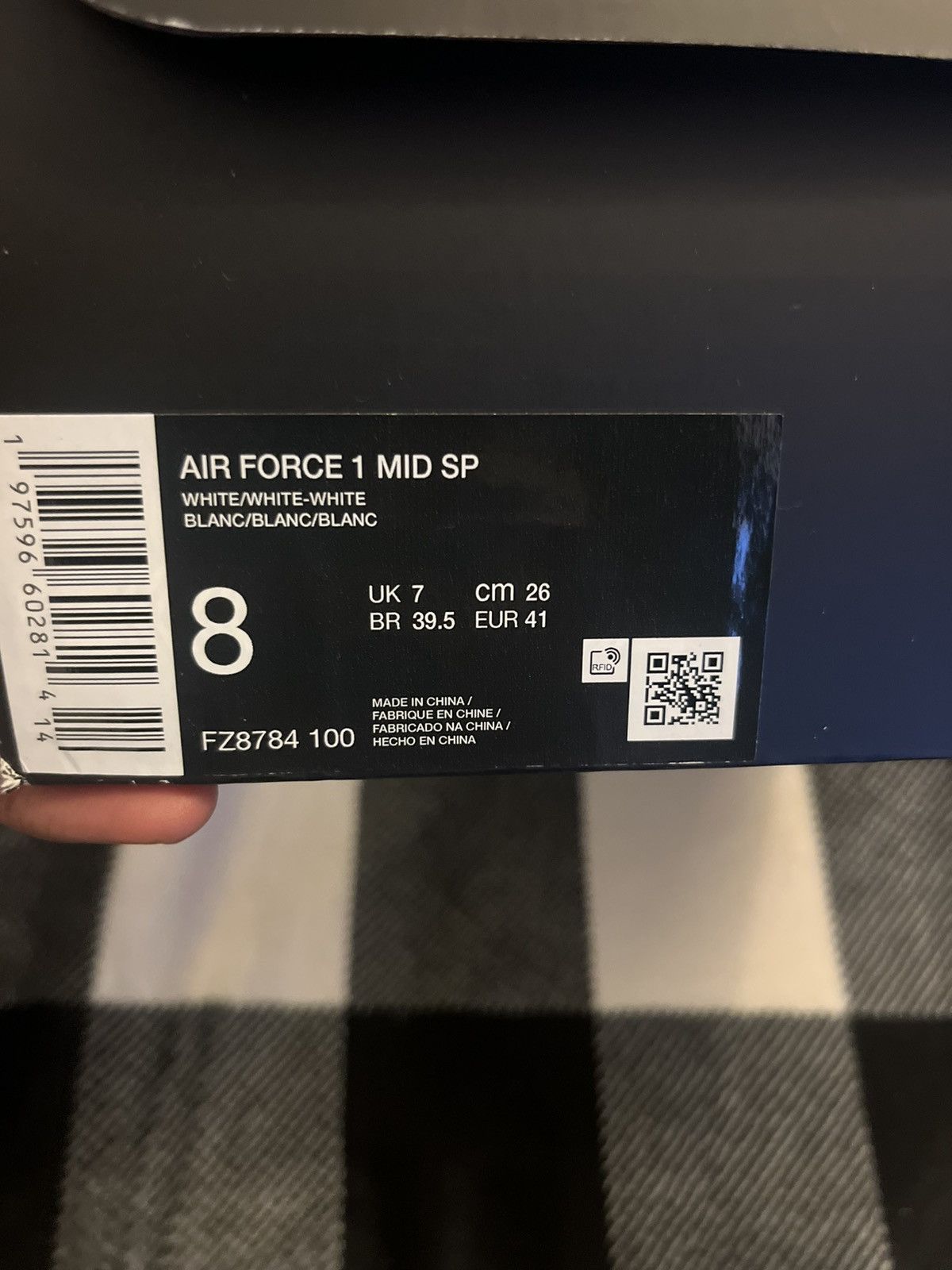 Nike × Supreme Mid/High-Top Supreme Nike Air Forces Size US 8 / EU 41 - 3 Thumbnail