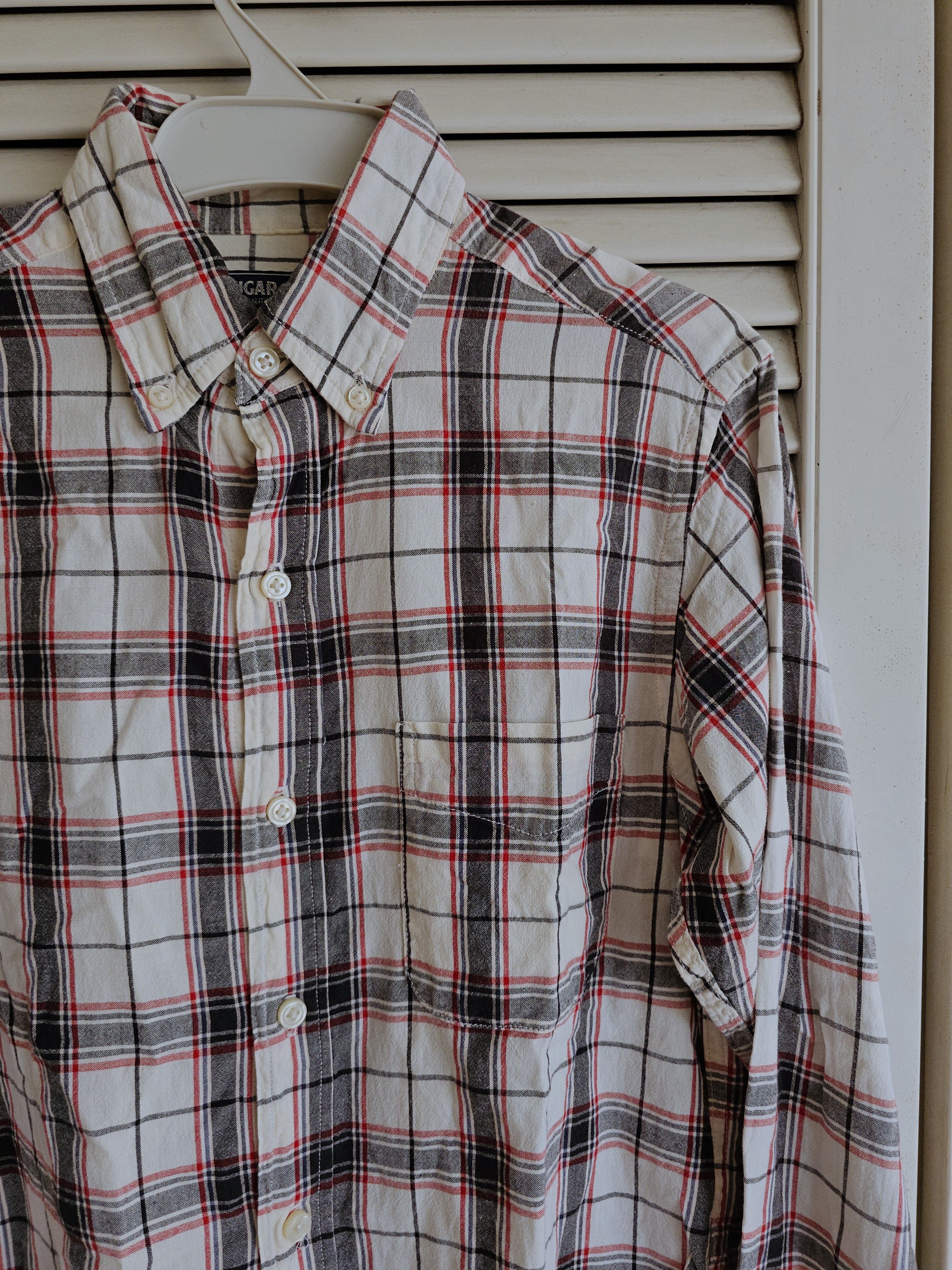 Sugar Cane Sugar Cane Long Sleeve White Checkered Size US S / EU 44-46 / 1 - 2 Thumbnail