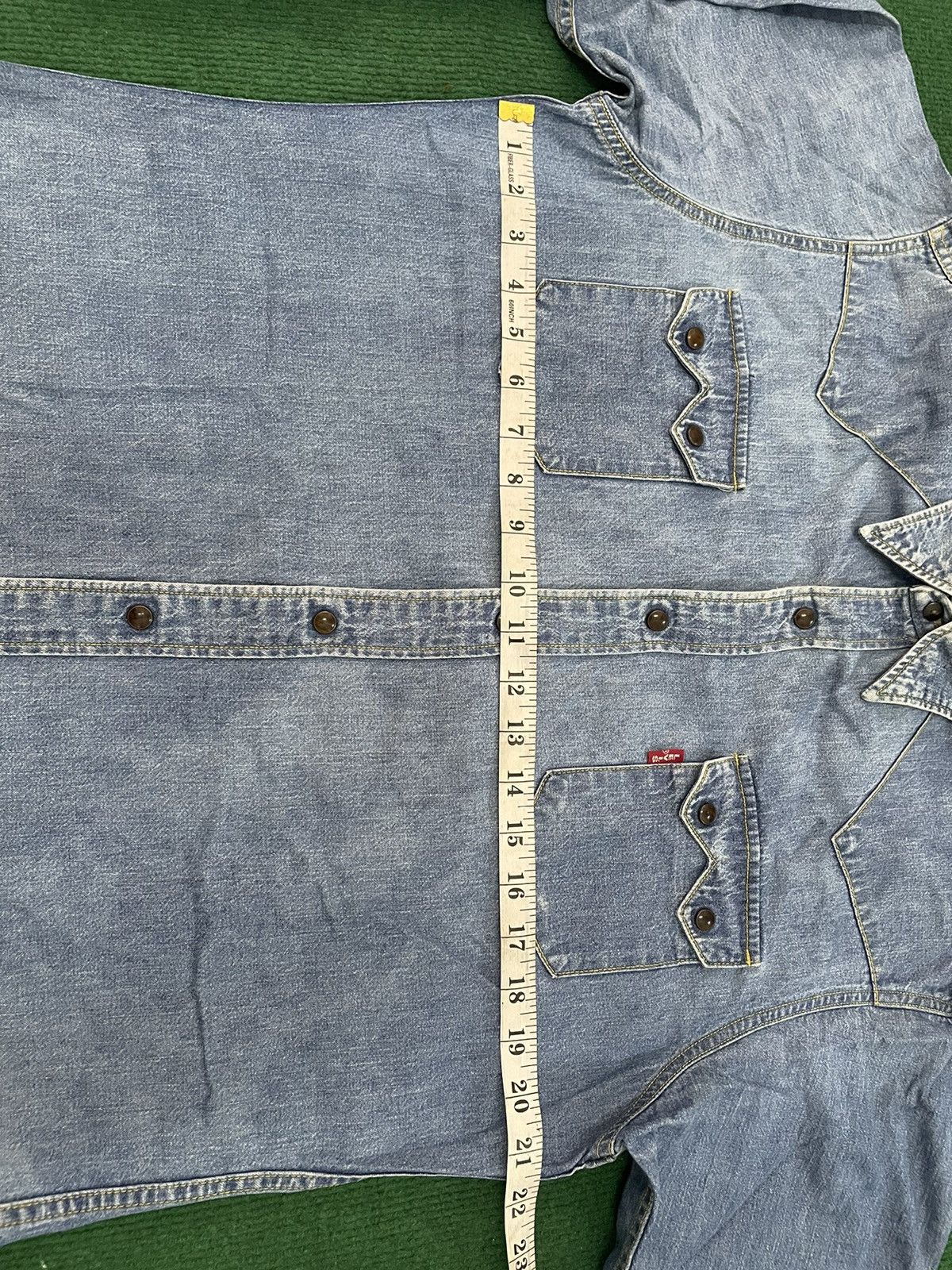 Levi's Vintage Levis Western Selvage Shirt 90s Size US M / EU 48-50 / 2 - 8 Thumbnail