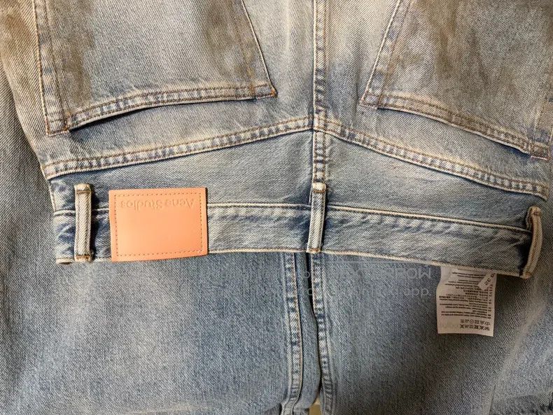 Acne Studios Acne Studios Mud-Dyed Distressed Ripped Jeans Size 31" - 4 Thumbnail