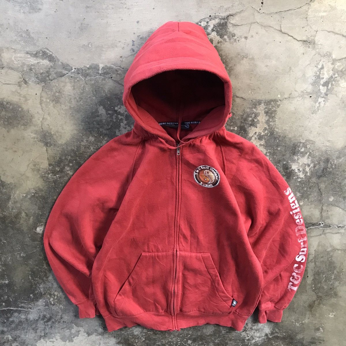Vintage 2000’s zipper hoodie piko surf Size US L / EU 52-54 / 3 - 1 Thumbnail