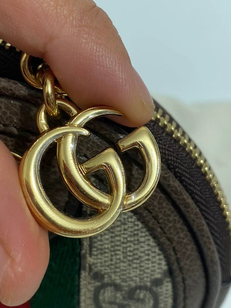 Gucci Gucci Round cake mini coin purse bag 2502-Nextarrow Size ONE SIZE - 6 Thumbnail