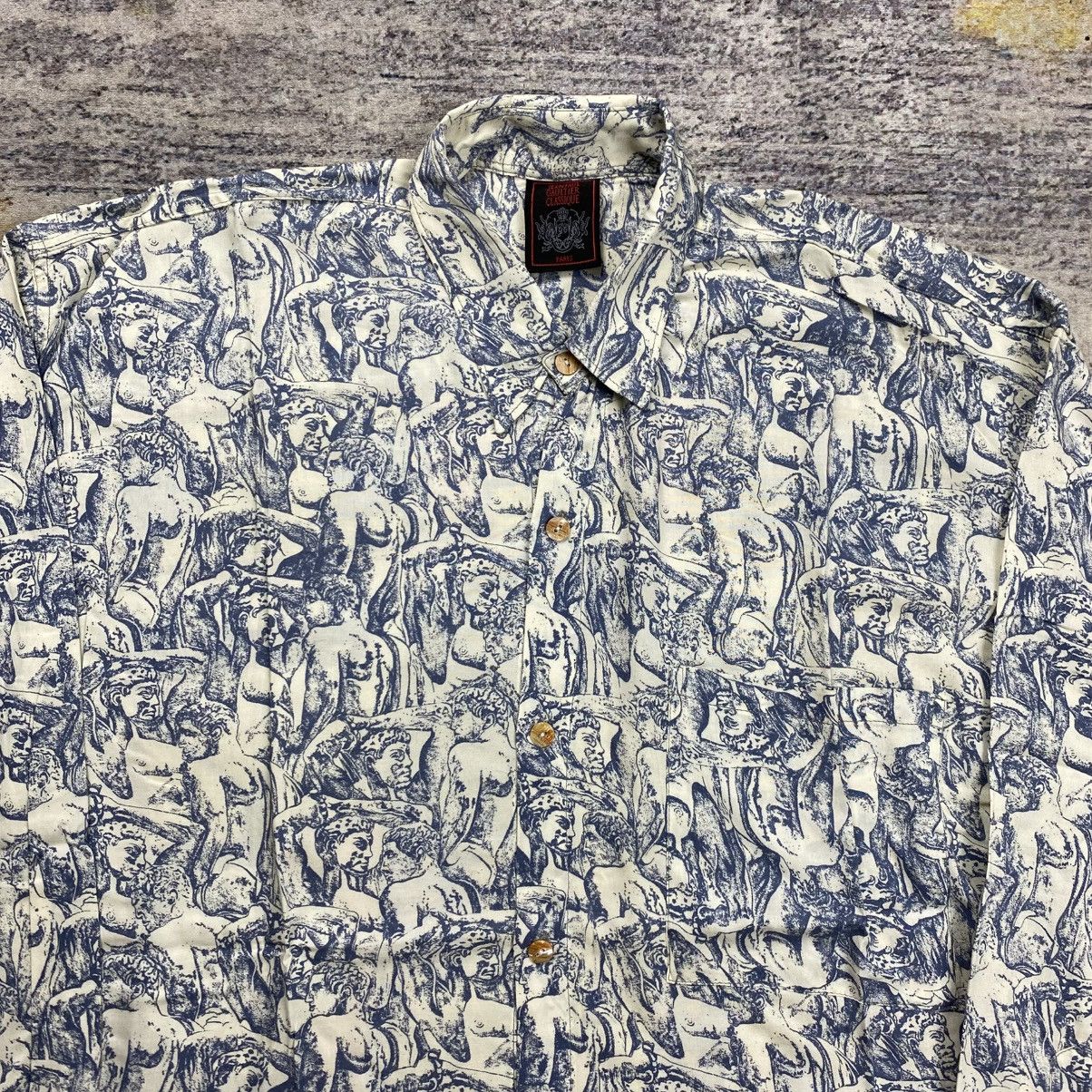 Jean Paul Gaultier Vintage Jean paul gaultier all oper print button shirt Size US L / EU 52-54 / 3 - 3 Thumbnail