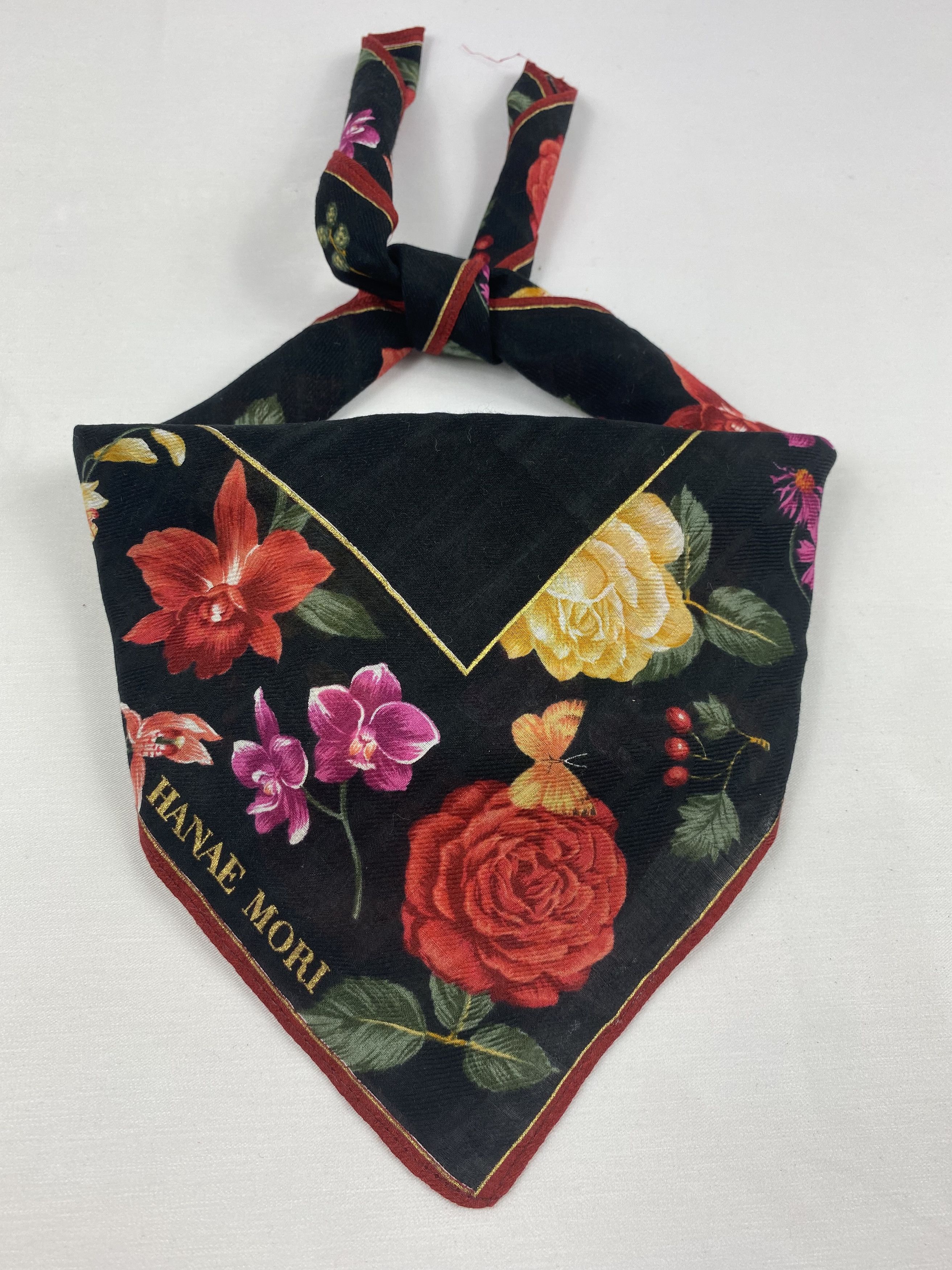 Hanae Mori × Japanese Brand × Vintage Hanae Mori Handkerchief / Bandana / Neckerchief Size ONE SIZE - 2 Thumbnail