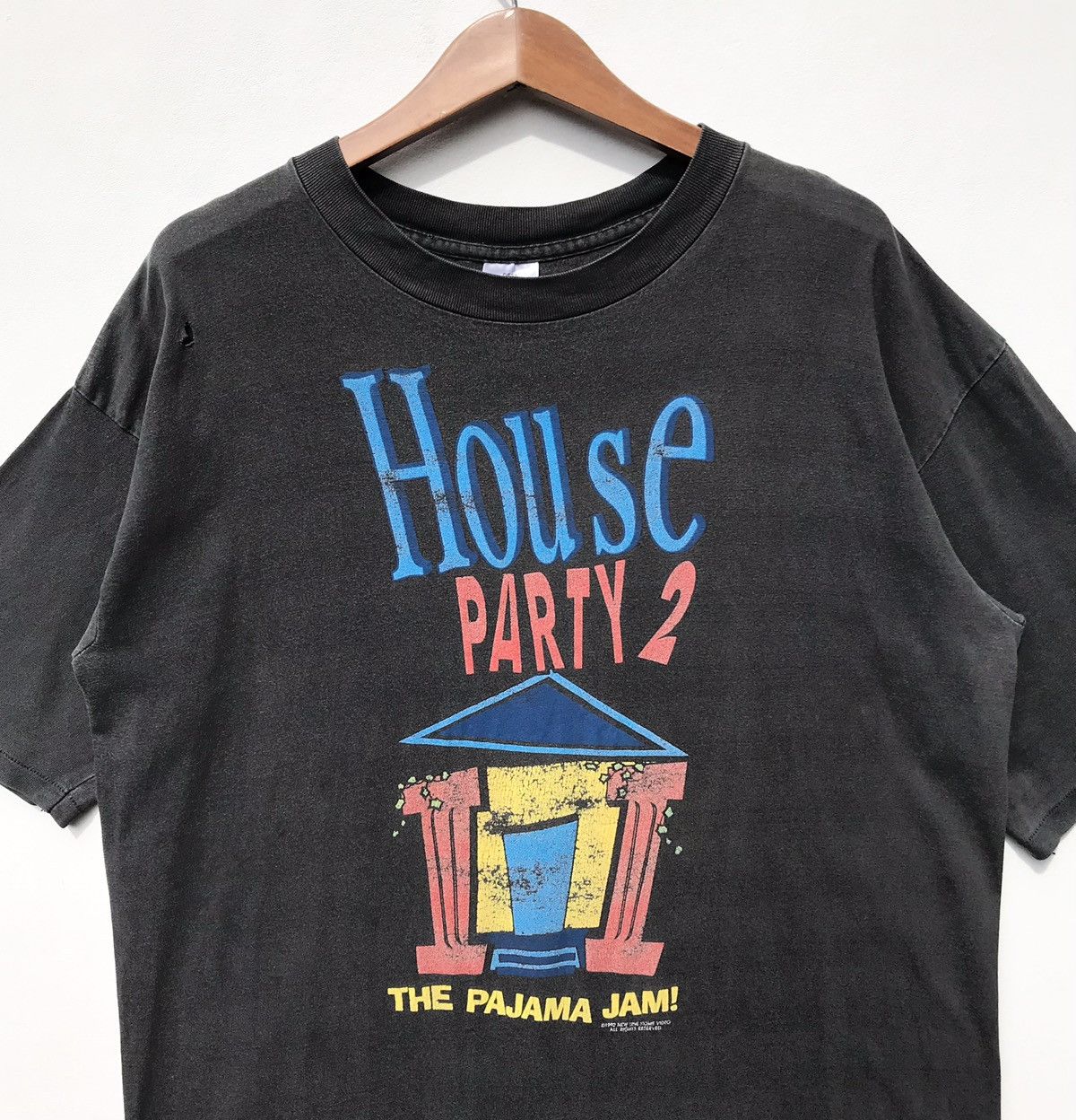 Vintage Vintage 1992 House The Party 2 The Pajama Jam Shirt SunFaded Size US L / EU 52-54 / 3 - 8 Thumbnail
