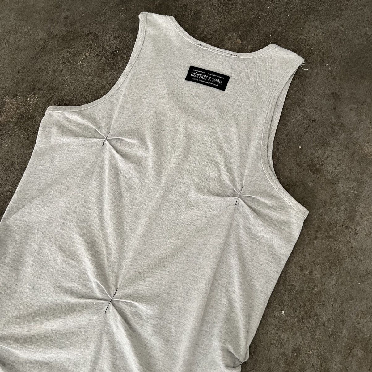Geoffrey B. Small Geoffrey B. Small - Hand Stitch Asymmetric Tank Top Size ONE SIZE - 8 Thumbnail