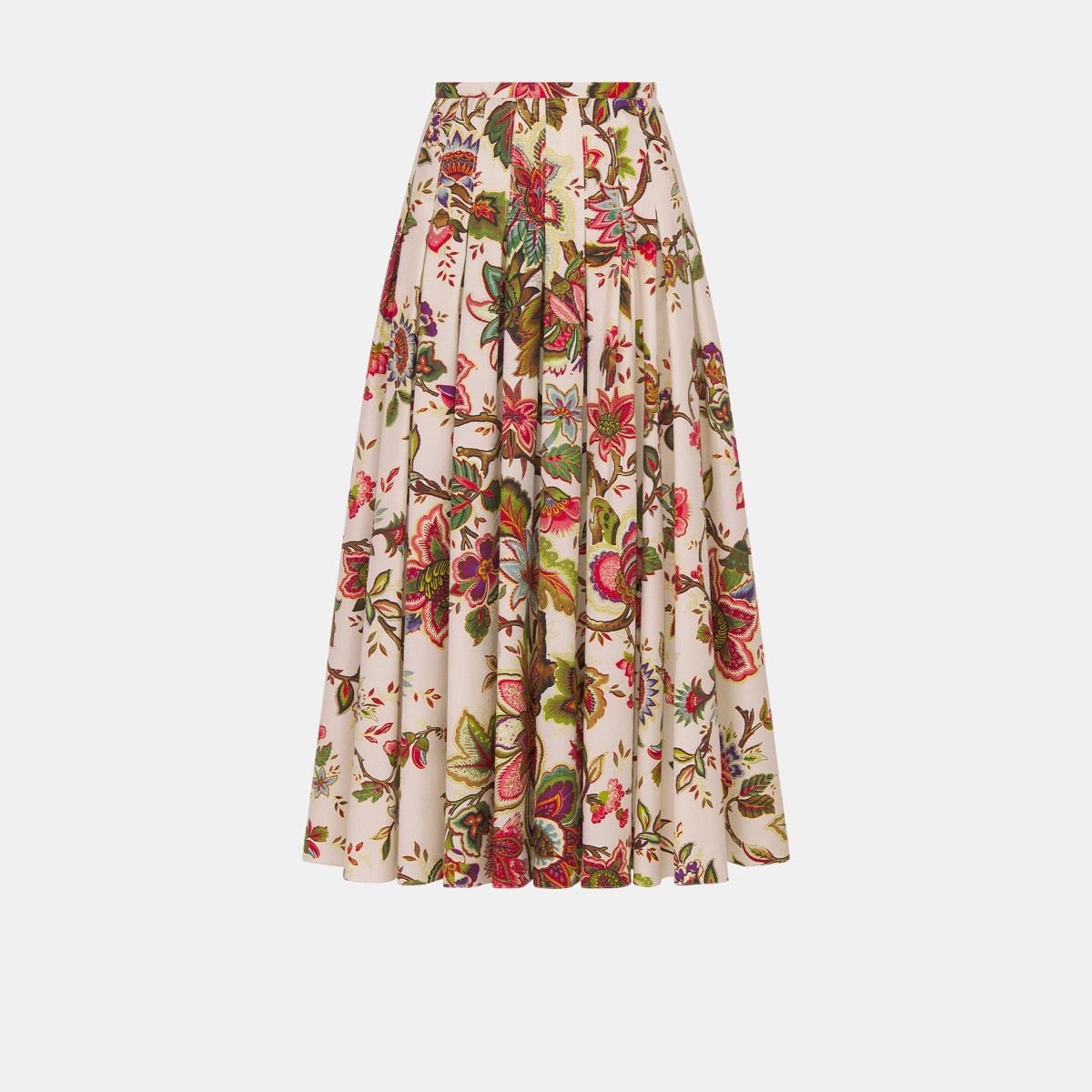 Dior o1bcso1str0225 Mid Length Pleated Skirt in Multicolor Size 27" / US 4 / IT 40 - 1 Thumbnail