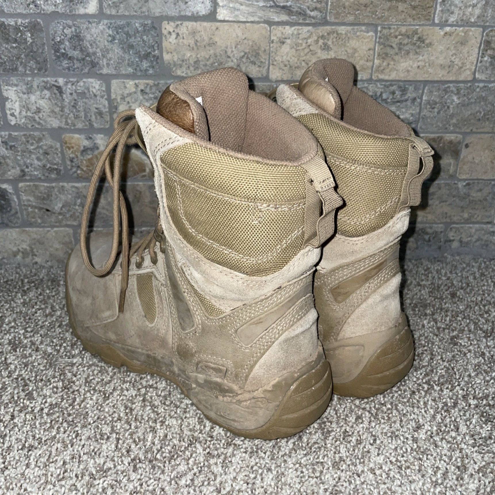 Vintage 5.11 Tactical Boots Mens 6.5 Beige Suede Combat Pre-owned Boots Mens Size US 6.5 / EU 39-40 - 2 Thumbnail