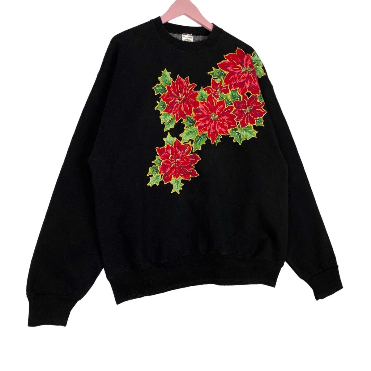 Vintage Vintage Munsingwear Big Flower Embroidered Crewneck Size XL / US 12-14 / IT 48-50 - 3 Thumbnail