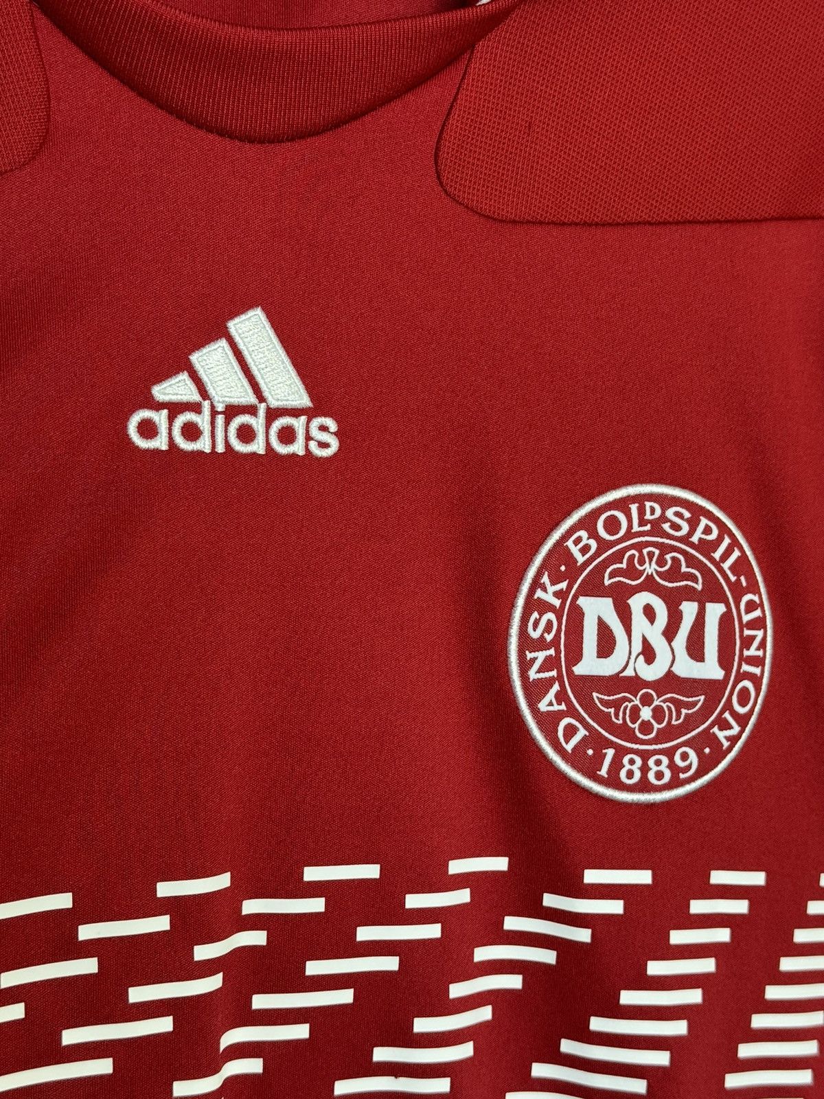 Adidas Denmark National Team 10/11 Home Football Jersey T-Shirt Size US S / EU 44-46 / 1 - 3 Thumbnail