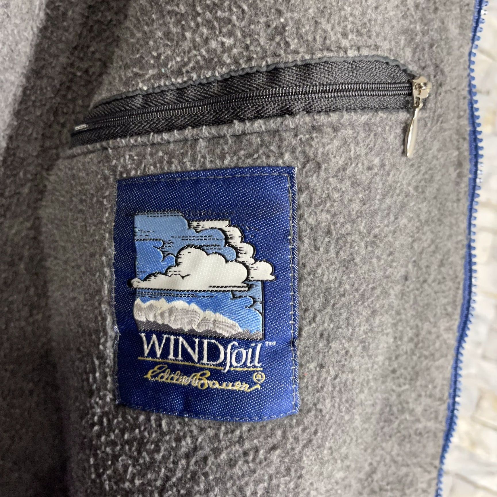 Eddie Bauer VINTAGE Eddie Bauer Windfoil Blue Lined Full Zip Jacket Mens M Jacket Size US M / EU 48-50 / 2 - 7 Thumbnail