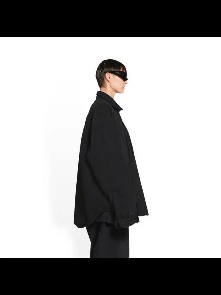 Balenciaga Balenciaga Oversized Cotton Filled Work Jacket Size US XS / EU 42 / 0 - 8 Thumbnail