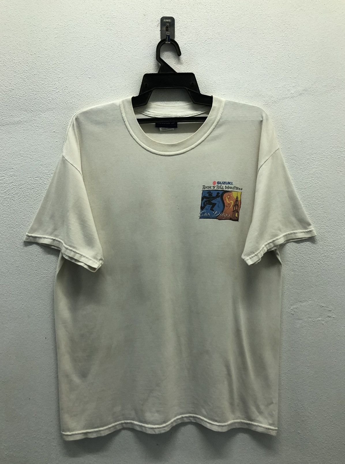 Reebok Vintage Reebok Suzuki Rock 'N' Roll Marathon San Diego Shirt Size US L / EU 52-54 / 3 - 2 Thumbnail