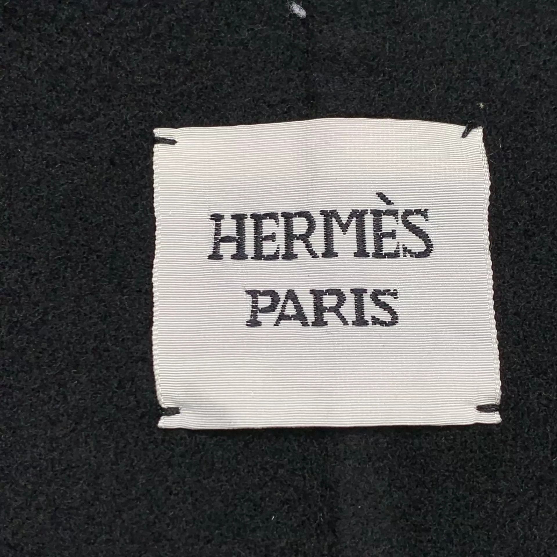 Hermes Hermès Black Cashmere Coat 38 Size S / US 4 / IT 40 - 3 Thumbnail
