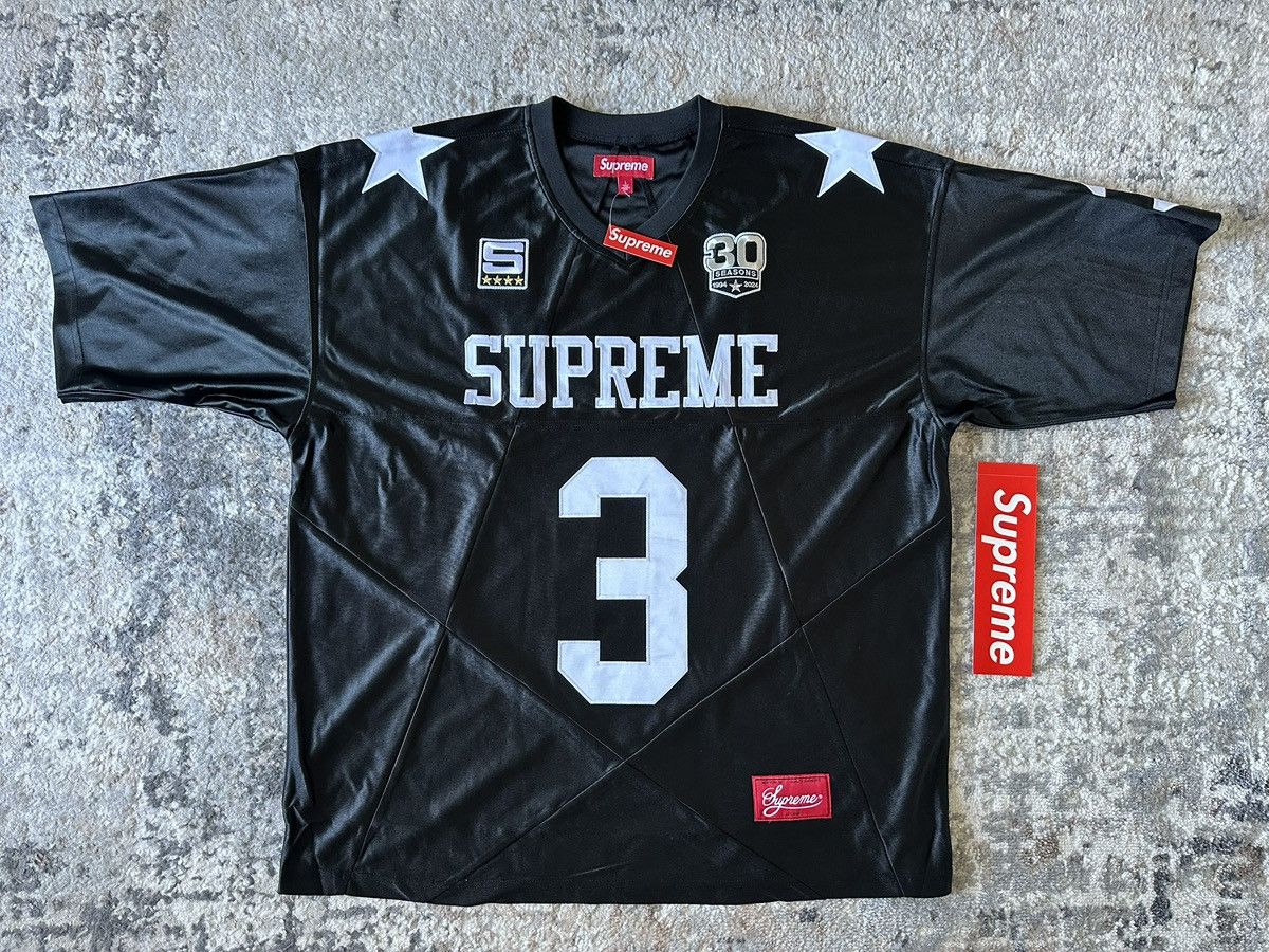 Supreme Supreme Star Football Jersey FW24 Size US L / EU 52-54 / 3 - 1 Thumbnail