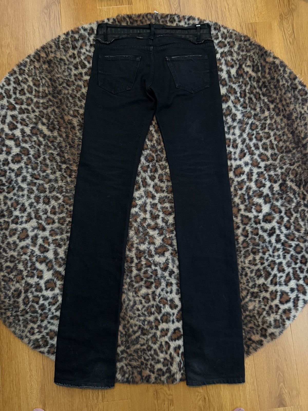 Dior Dior AW06 satin cummerbund denim “These Grey Days” Size US 28 / EU 44 - 2 Thumbnail