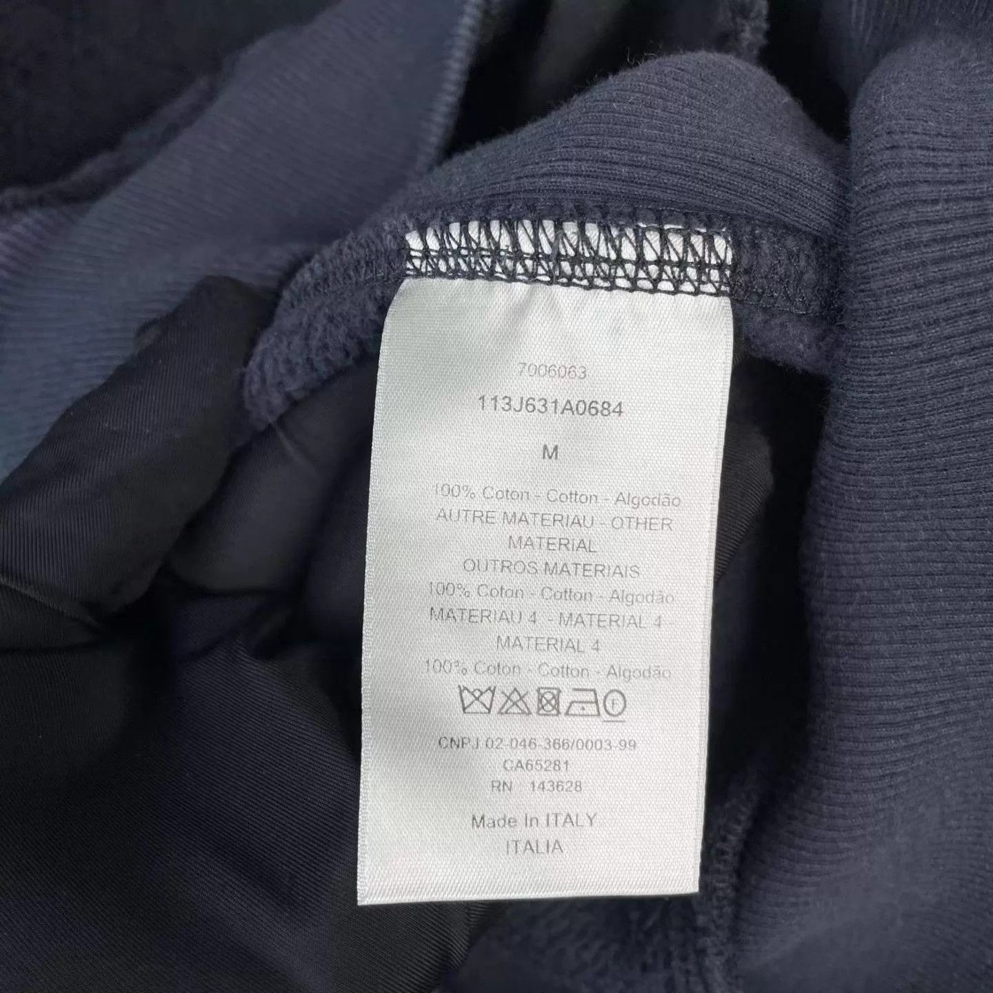 Dior DIOR All Over Print Logo Hoodie M Size US M / EU 48-50 / 2 - 3 Thumbnail