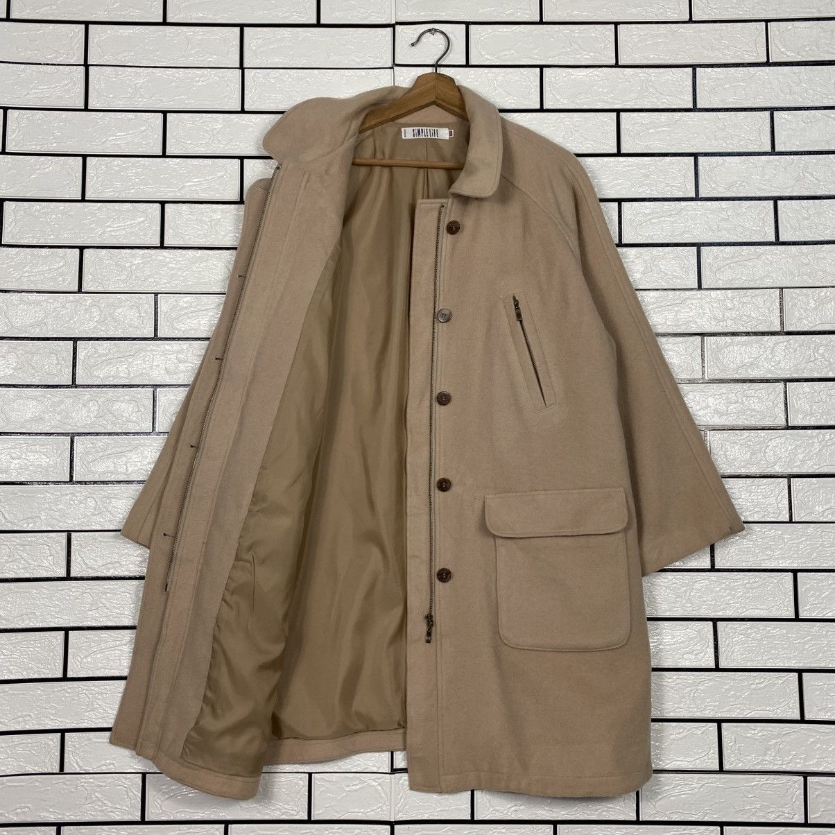 Issey Miyake 📌Vintage Long Jacket Wool Simple Life Japan Made Size US M / EU 48-50 / 2 - 13 Thumbnail