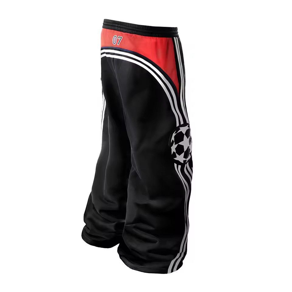 Other street retro stripes letter hip-hop sweatpants Size US 31 - 3 Thumbnail