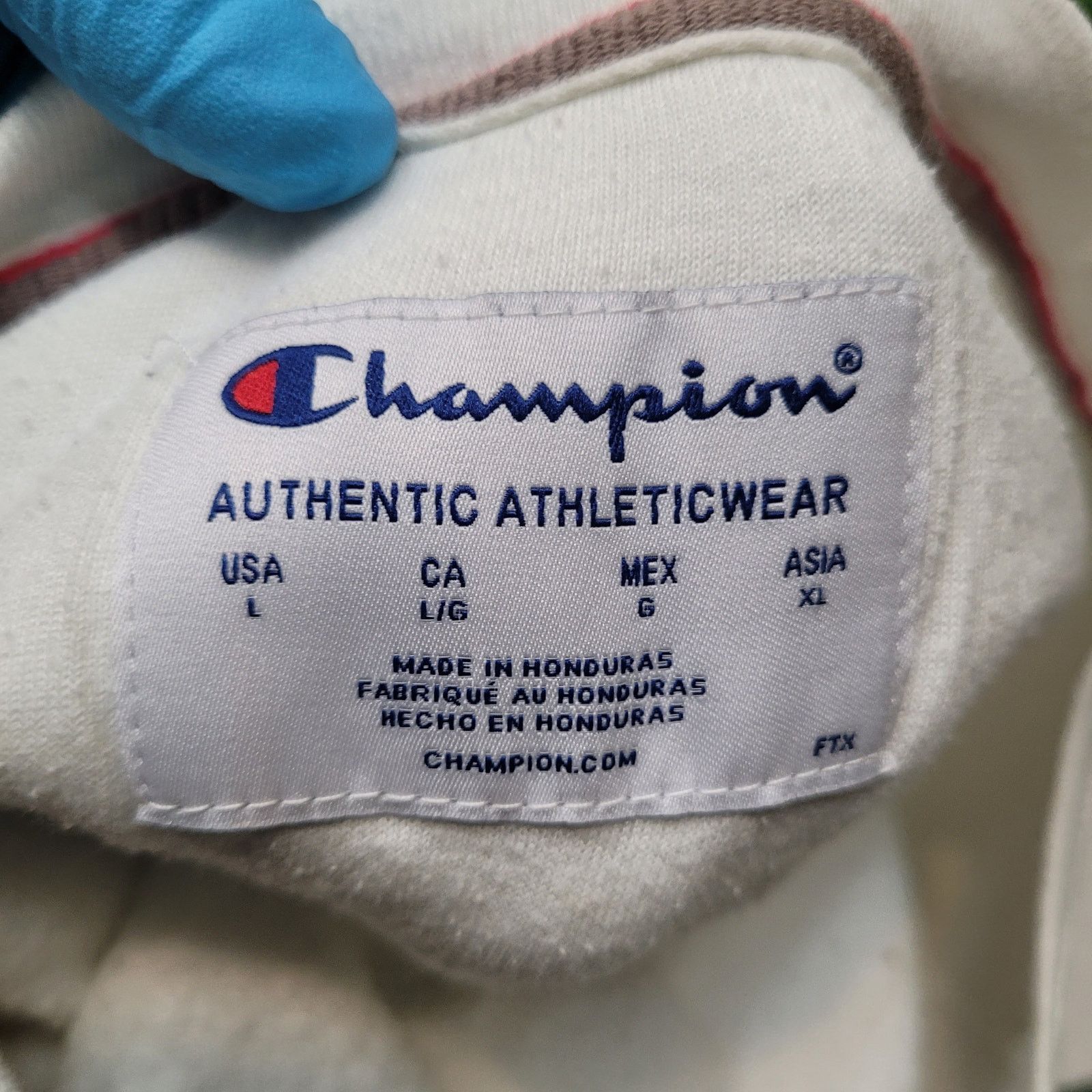 Champion Champion Script Logo Sweatshirt Medium (Tag Large) Y2K Style Size US M / EU 48-50 / 2 - 5 Thumbnail