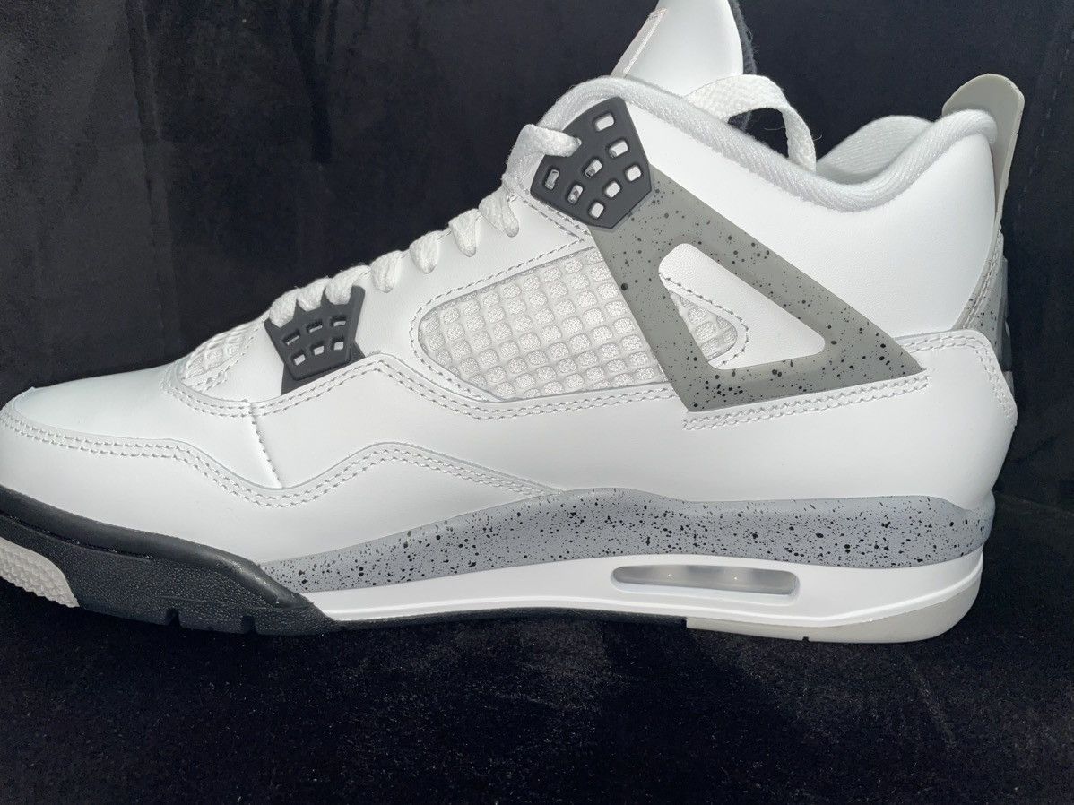 Jordan Brand Jordan 4 Retro White Cement Size US 10.5 / EU 43-44 - 8 Thumbnail