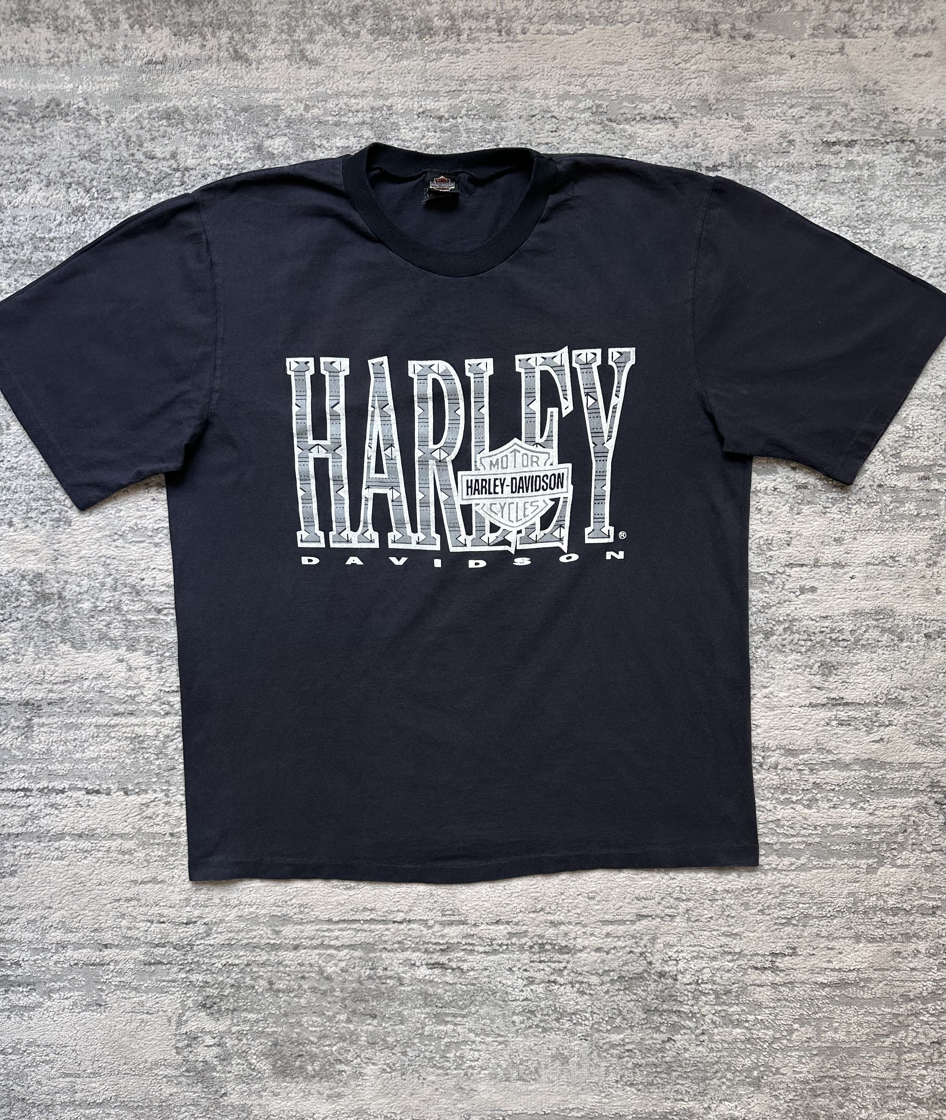 Harley Davidson Harley Davidson vintage t shirt Size US XL / EU 56 / 4 - 1 Thumbnail