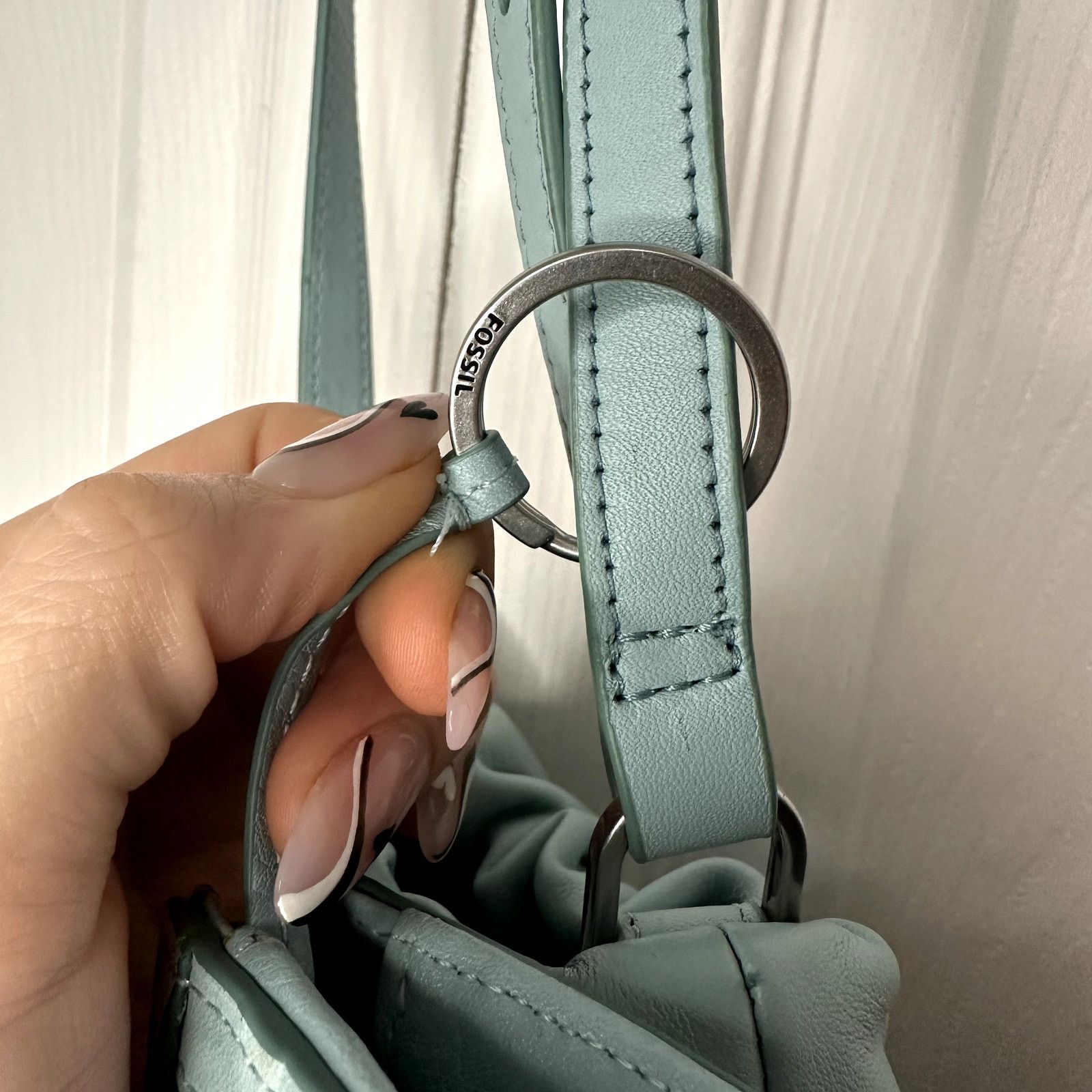 Fossil Fossil Leather Gigi Crossbody and Matching Wallet ZB1526 Size ONE SIZE - 4 Thumbnail