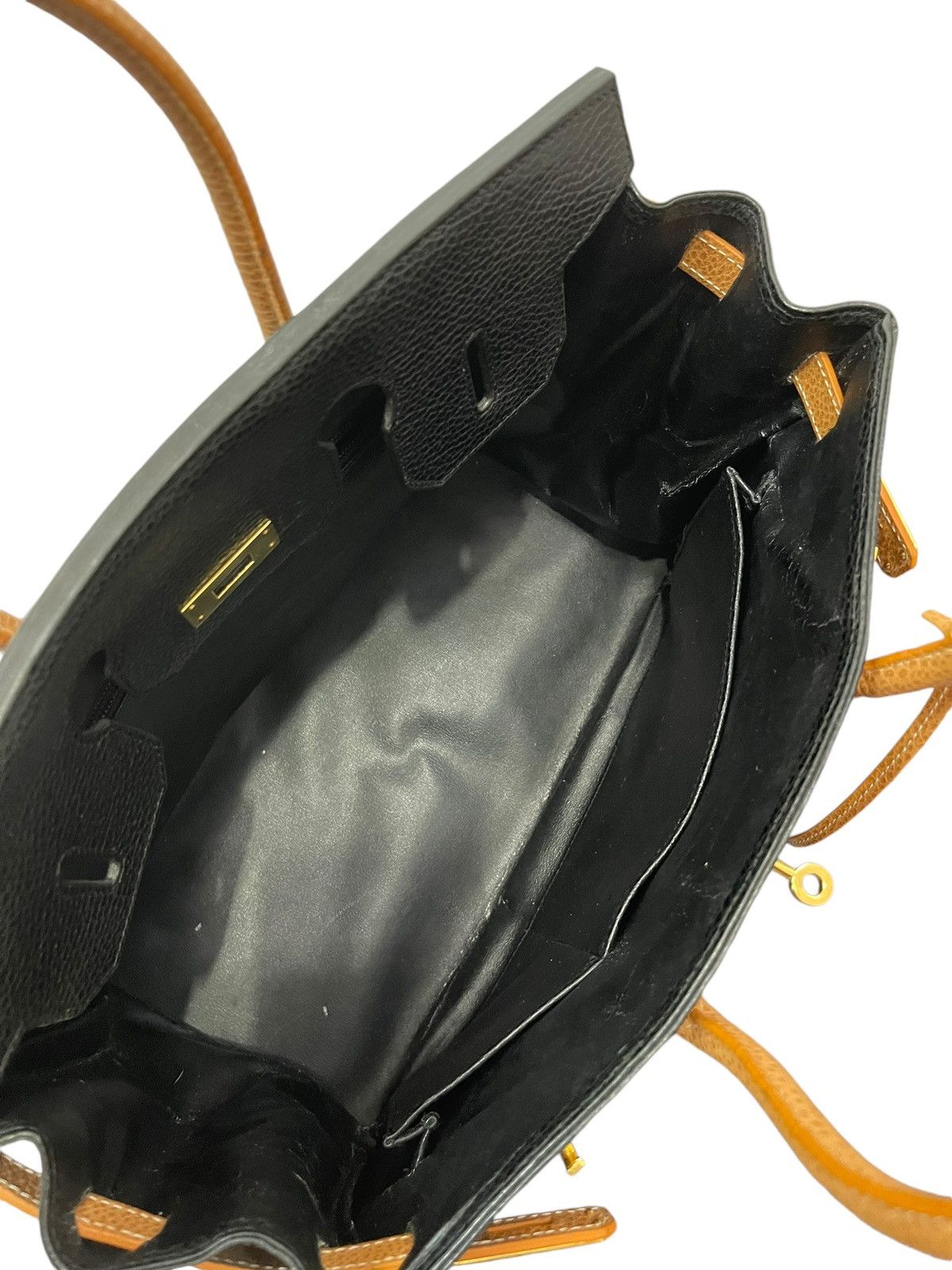 Genuine Leather Birkin Bag Leather Vintage Unknown Custom 1🟩1 Size ONE SIZE - 19 Thumbnail