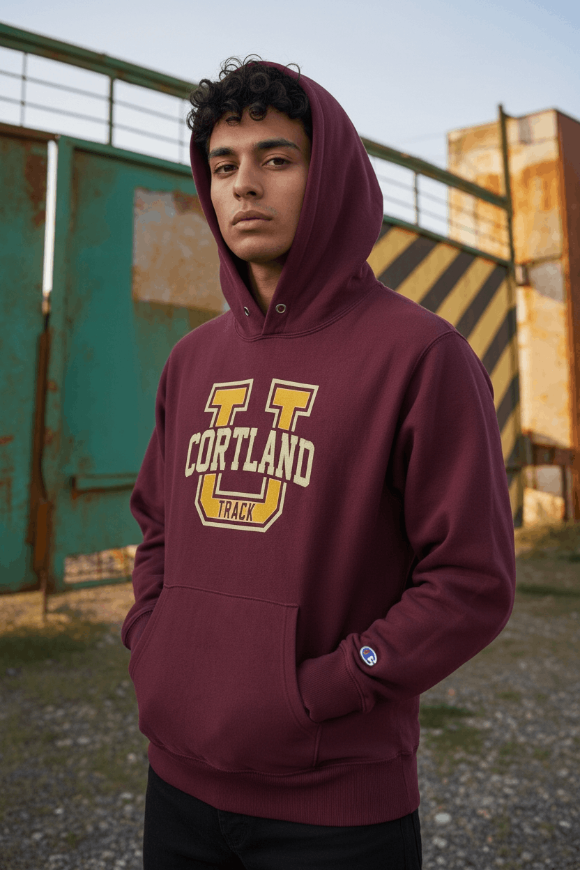 Champion Vintage CHAMPION University Cortland Hoodies Size US M / EU 48-50 / 2 - 5 Thumbnail
