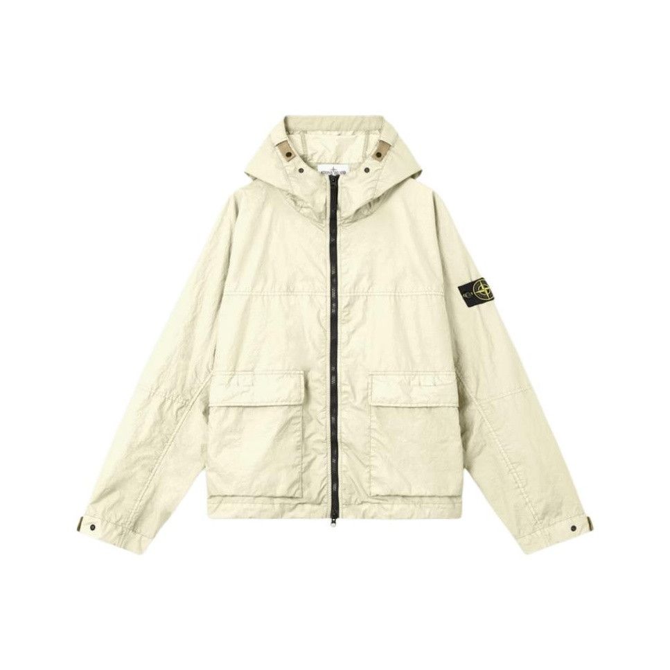 Stone Island Stone Island Logo Patch Hooded Jacket Size M Size US M / EU 48-50 / 2 - 1 Thumbnail