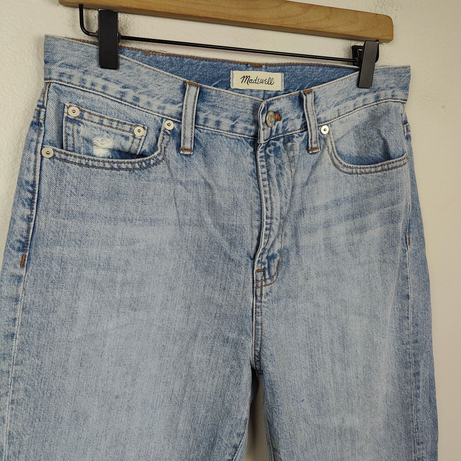 Madewell Madewell The Perfect Summer Jeans Womens 29 Light Wash Size 29" - 2 Thumbnail