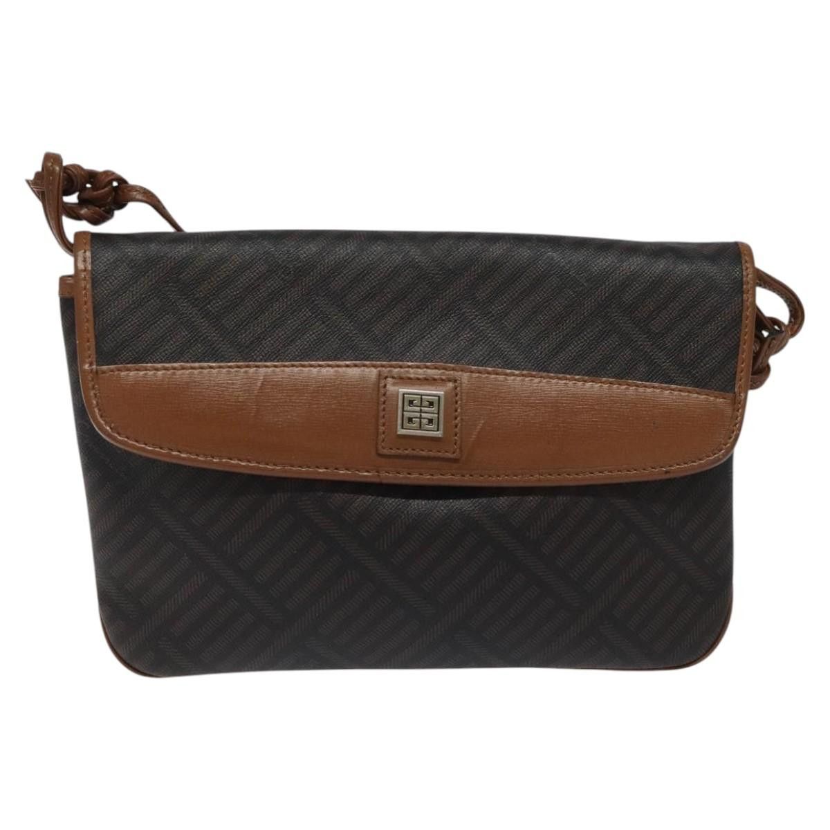 Givenchy -- Black Canvas Shoulder Bag (Pre-Owned) Size ONE SIZE - 1 Thumbnail
