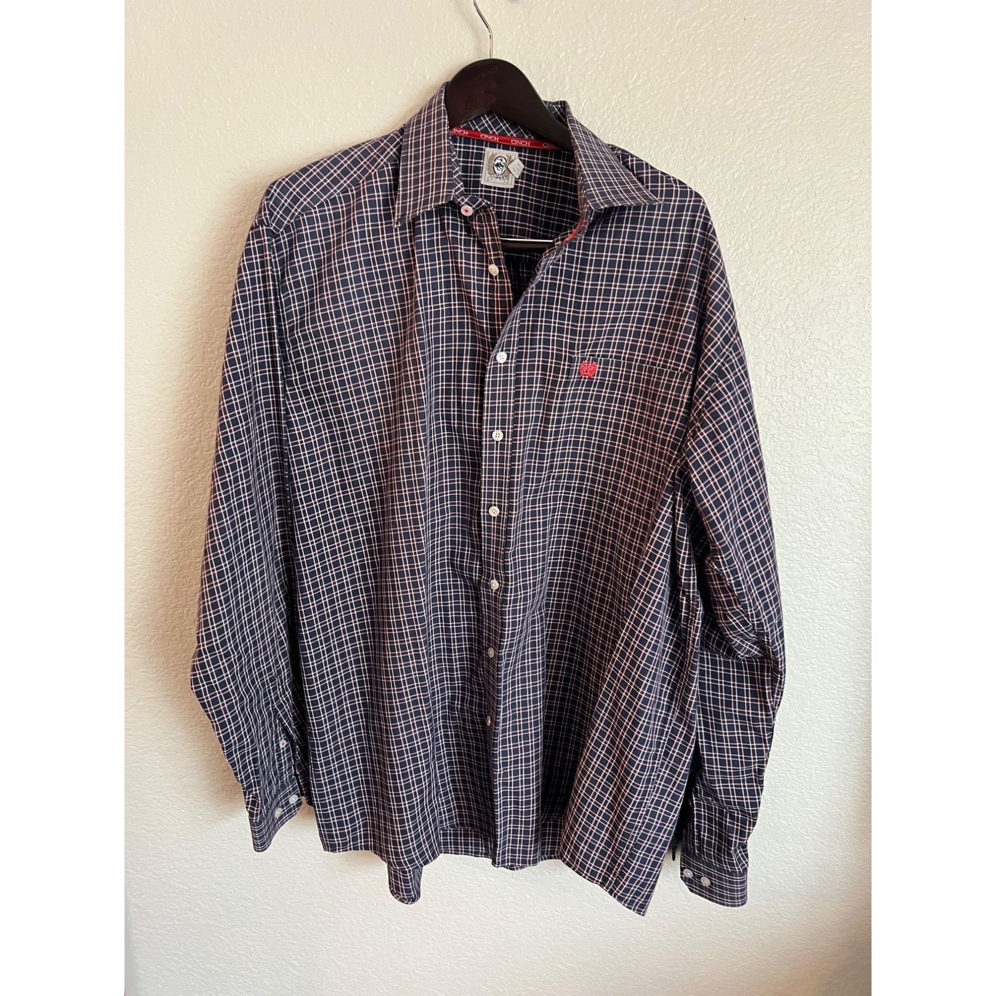 CINCH Cinch Striped Long Sleeve Button Up Shirt - Size XL Size US XL / EU 56 / 4 - 1 Thumbnail