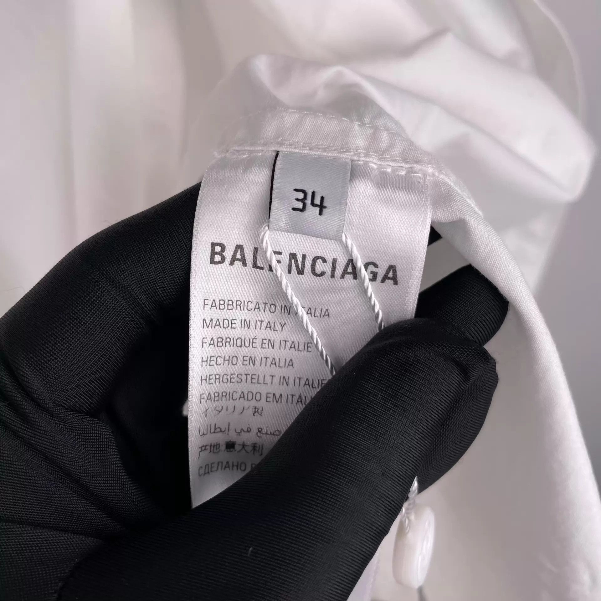 Balenciaga Balenciaga White Shirt 34 260428LXBHL06 Size XS / US 0-2 / IT 36-38 - 6 Thumbnail