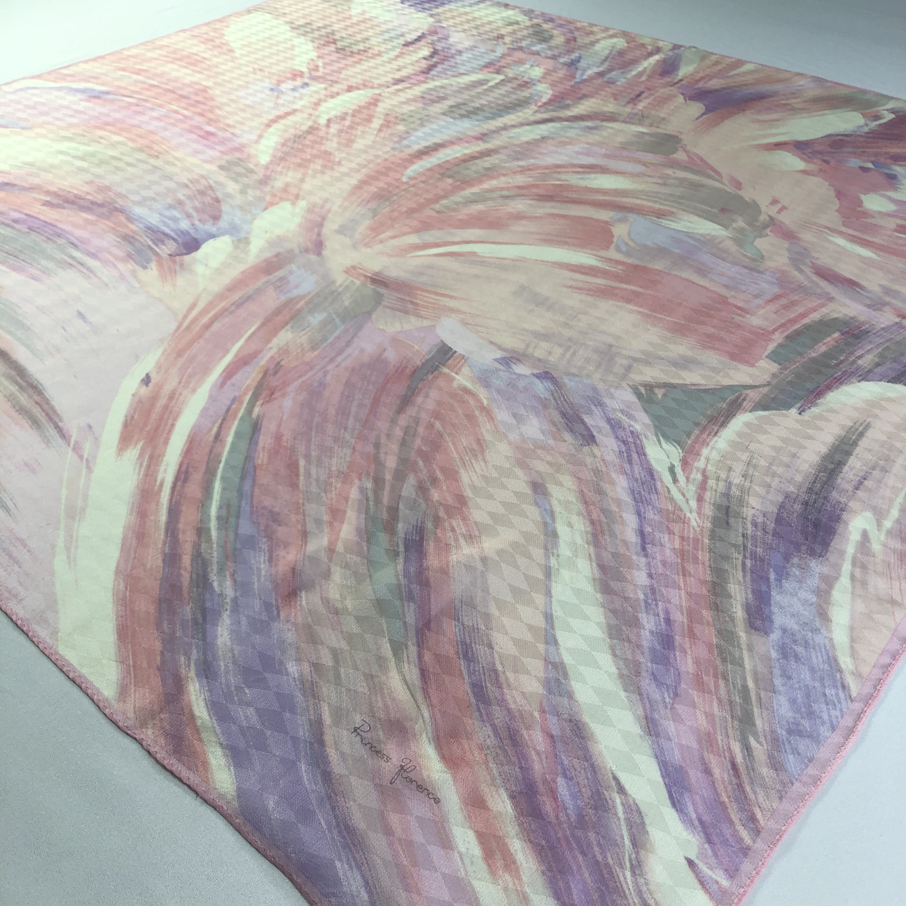 Vintage Vintage Princess Florence Silk Scarf Size ONE SIZE - 4 Thumbnail