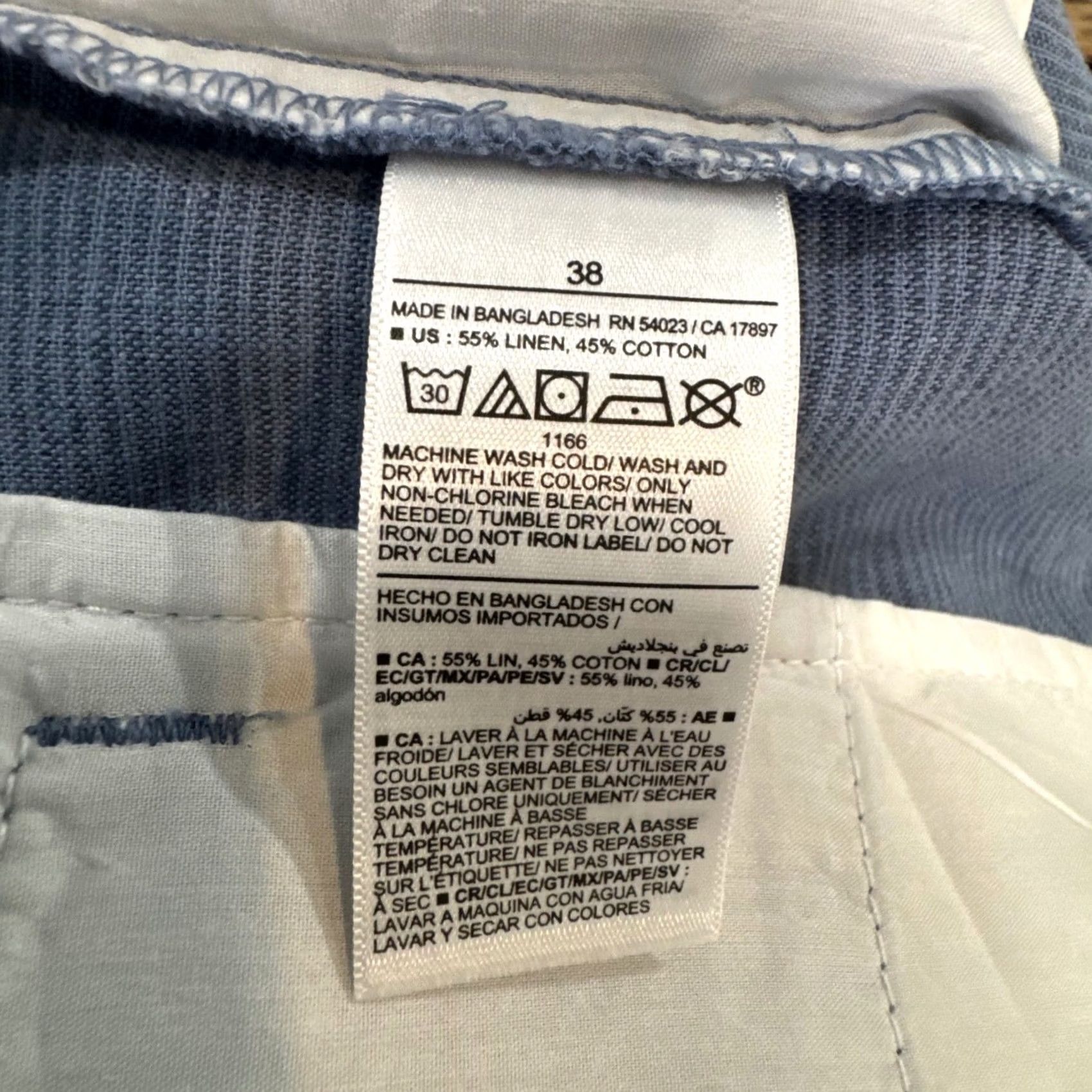 Old Navy Old Navy Slim Linen Blend Shorts Mens 38 Summer Preppy Casual Old Money NWT Size US 38 / EU 54 - 6 Thumbnail