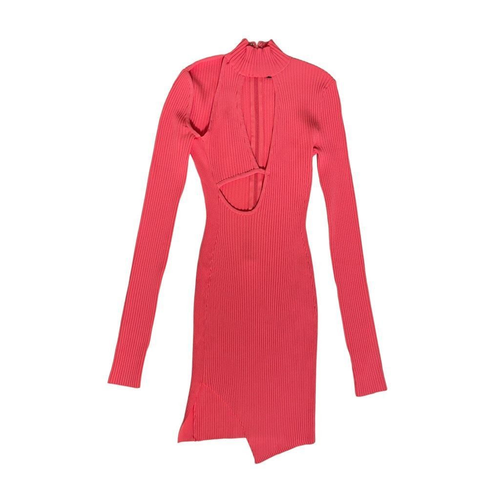 Other David Koma x FWRD Long Sleeve Mini Dress in Red Size S / US 4 / IT 40 - 2 Thumbnail
