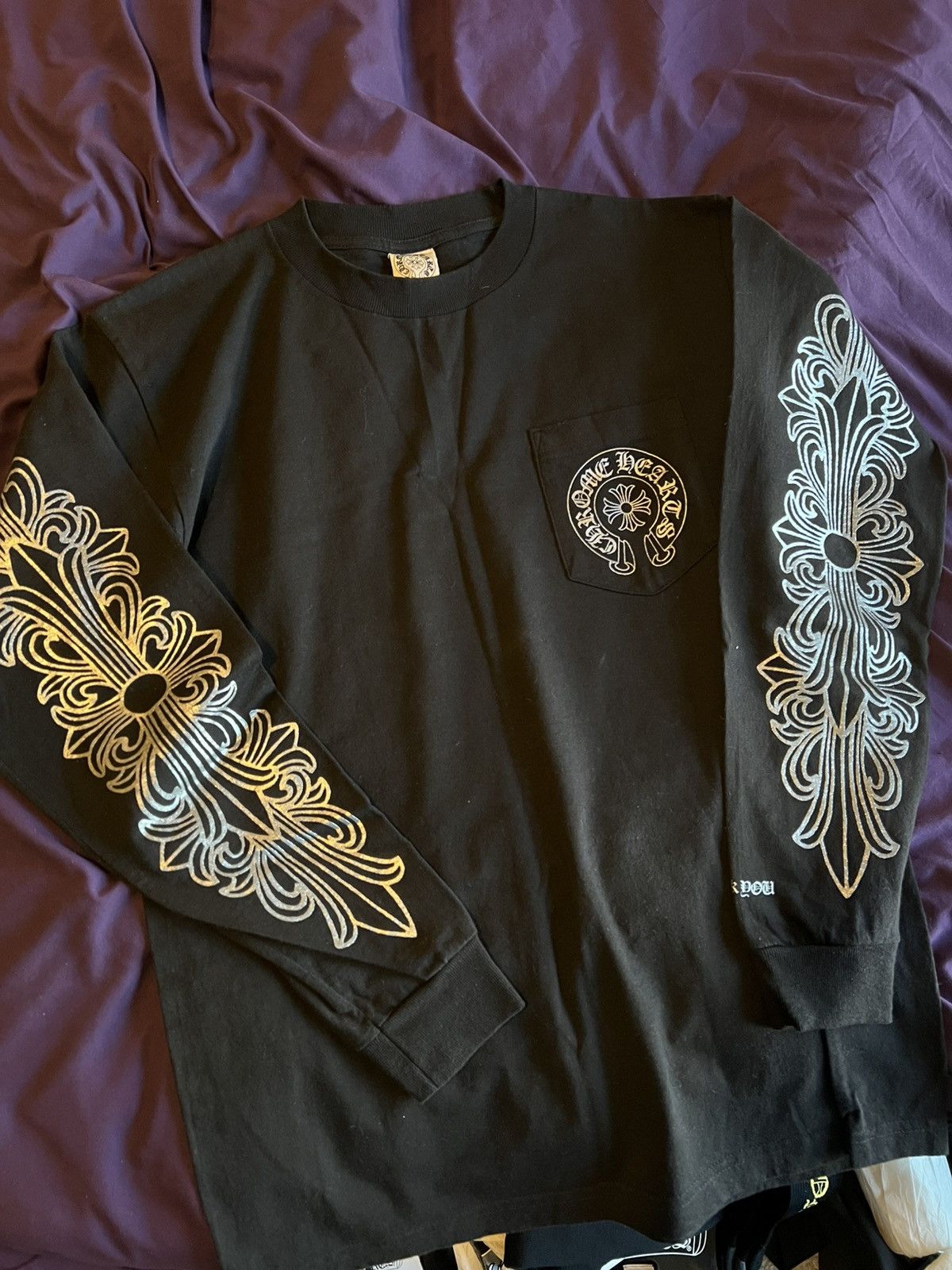 Chrome Hearts Metallic Silver print Chrome Hearts Los Angeles edition new Size US M / EU 48-50 / 2 - 1 Thumbnail